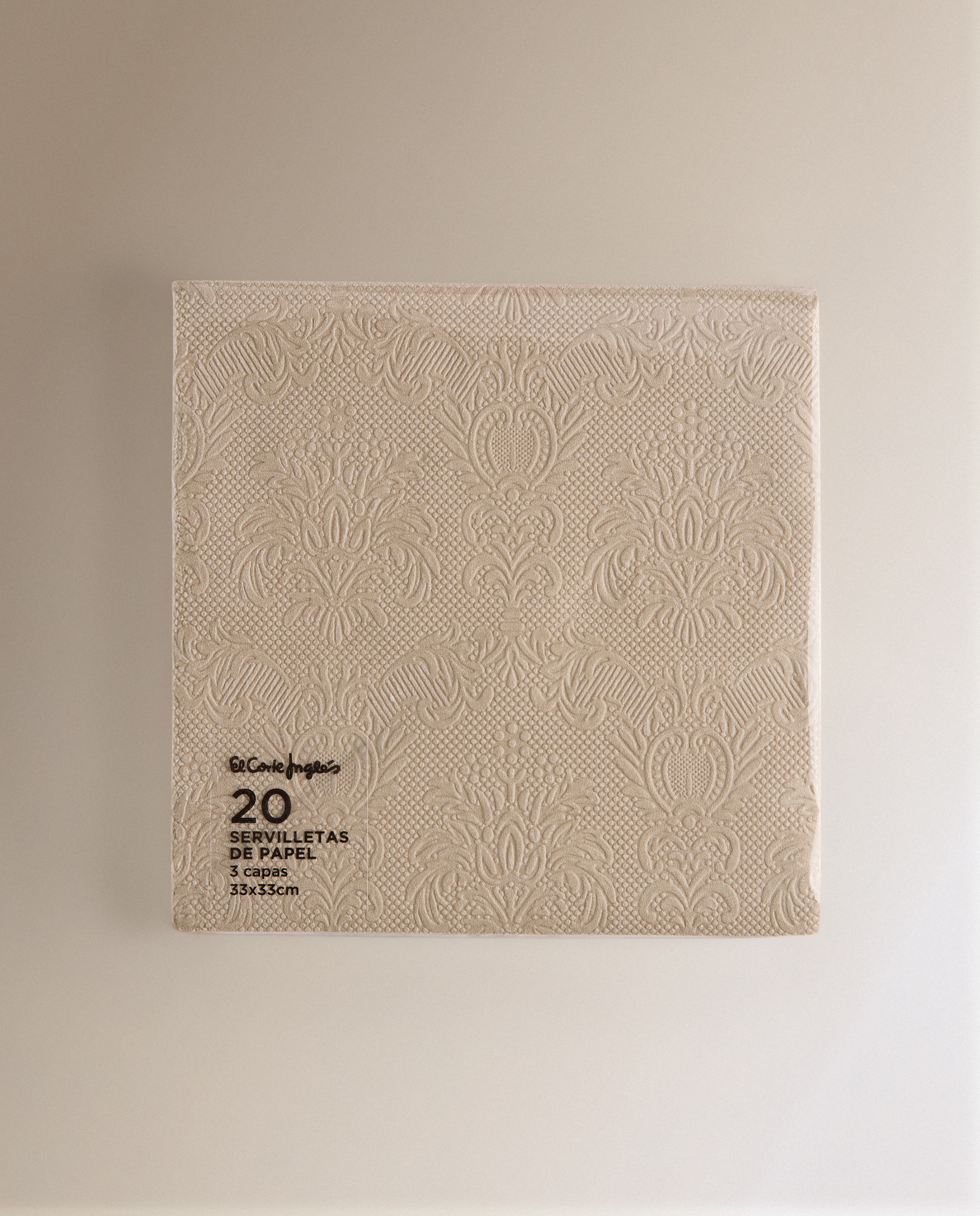 Pack de 16 Guardanapos de Papel Jackie II Torrado-2