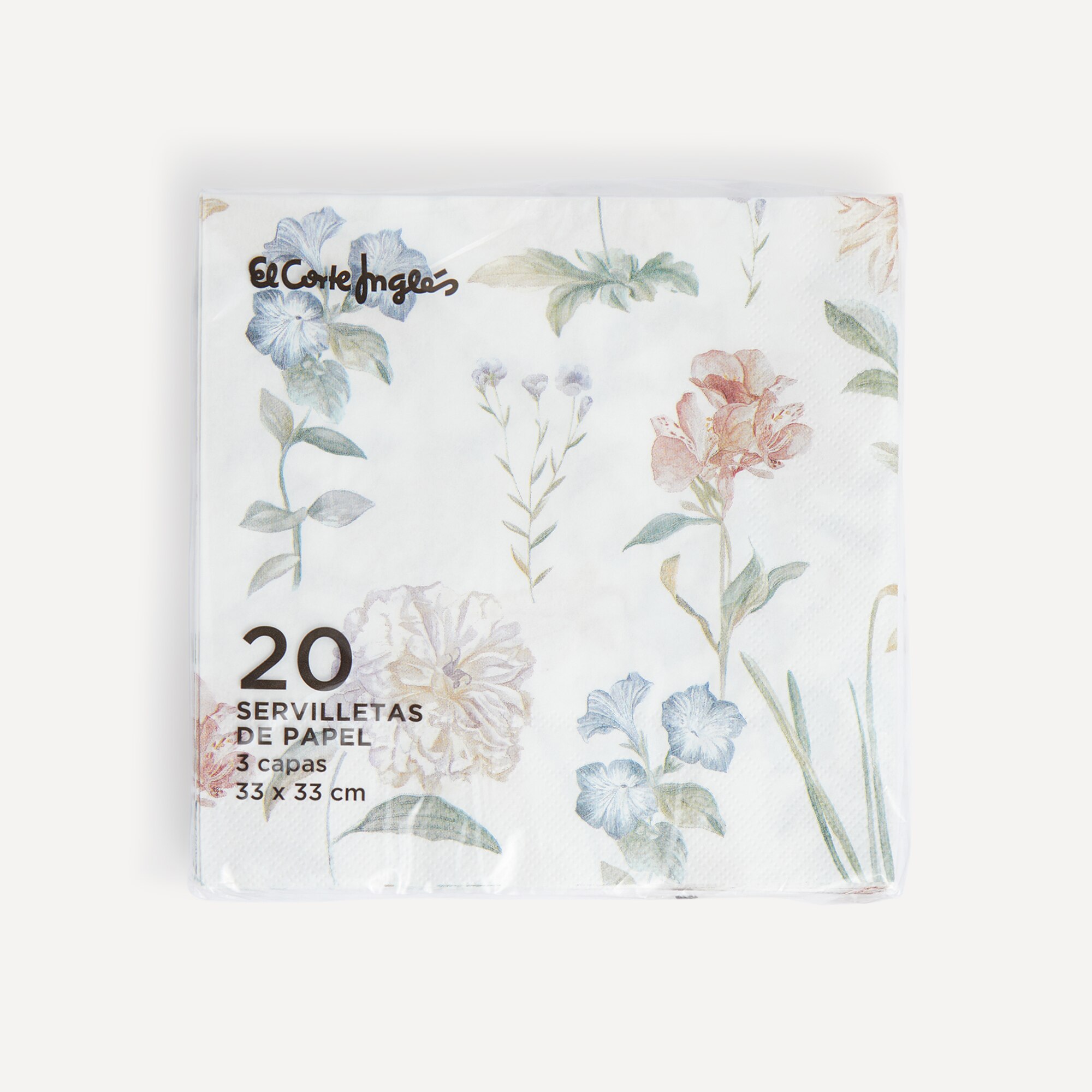 Pack de 20 Guardanapos Giverny de Papel Multicolor-2