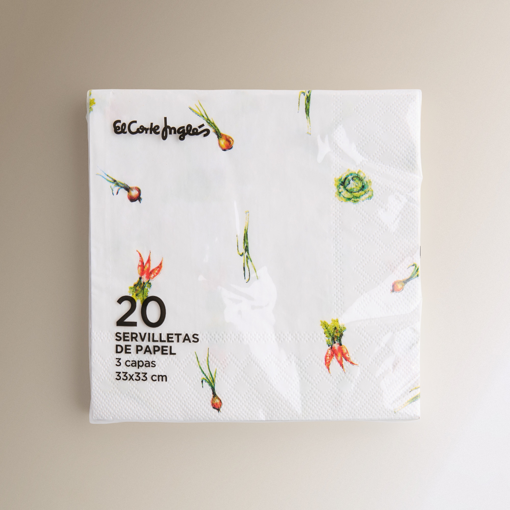 Pack de 20 Guardanapos de Papel Nicolle Multicolor-2