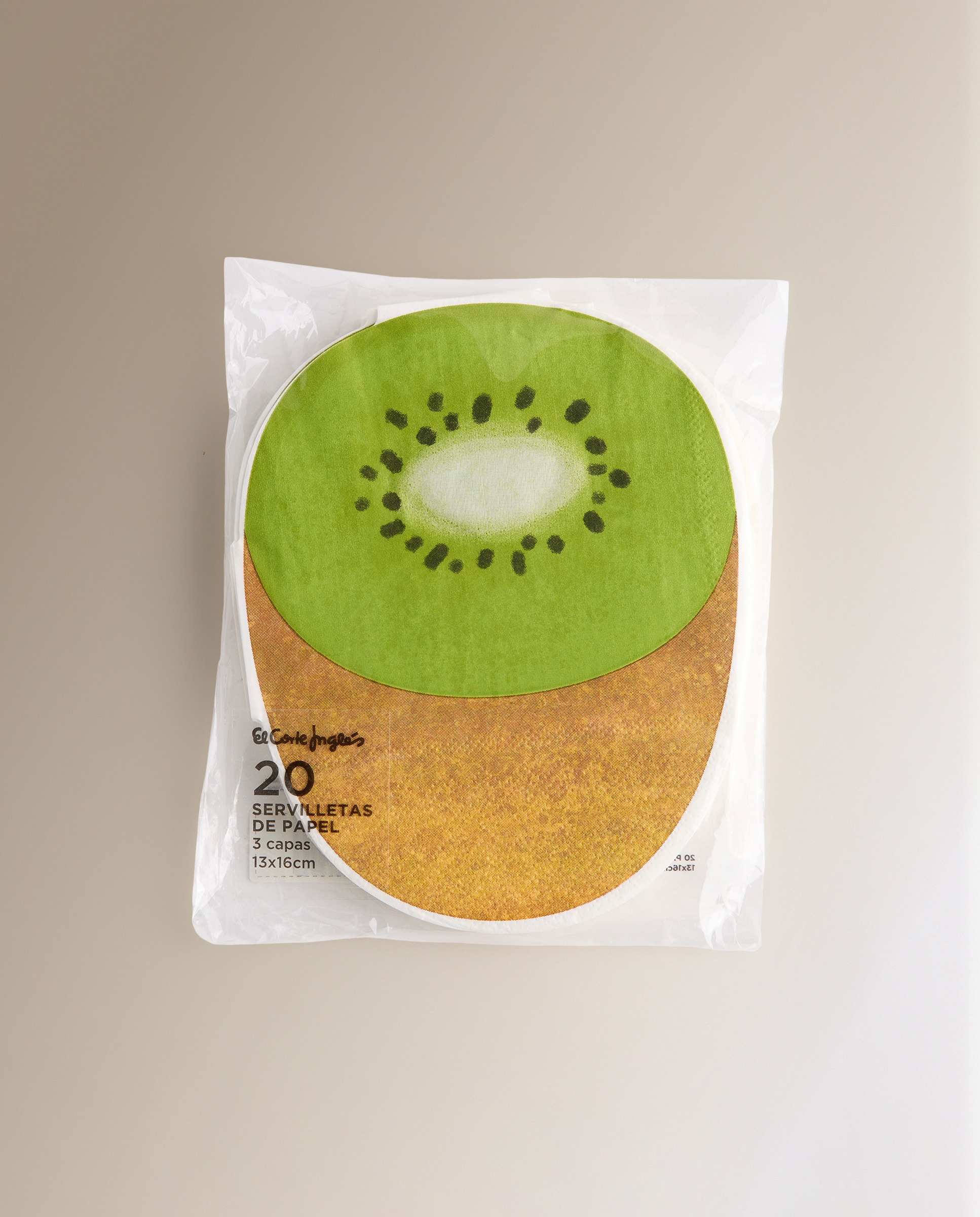 Pack de 20 Guardanapos de Papel Kiwi Multicolor-2