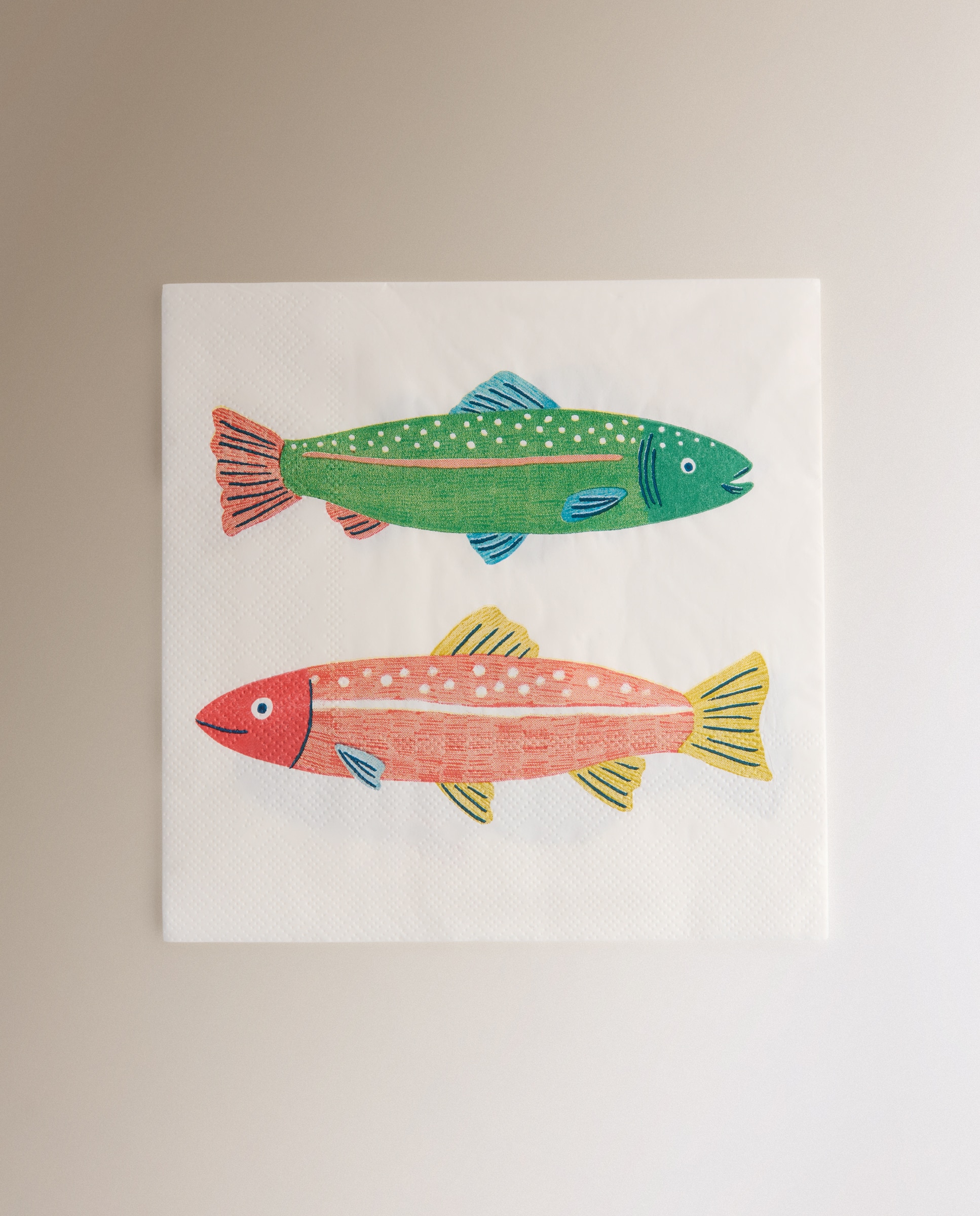 Imagem 0 de Pack de 20 Guardanapos de Papel Peixes