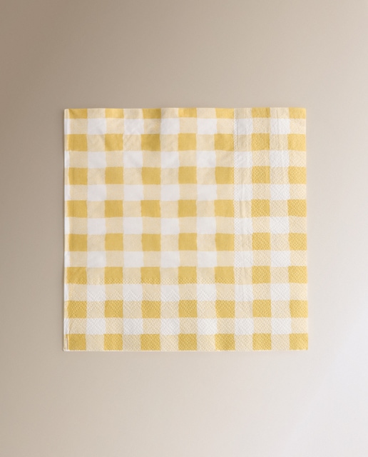 Pack de 20 servilletas de papel Vichy