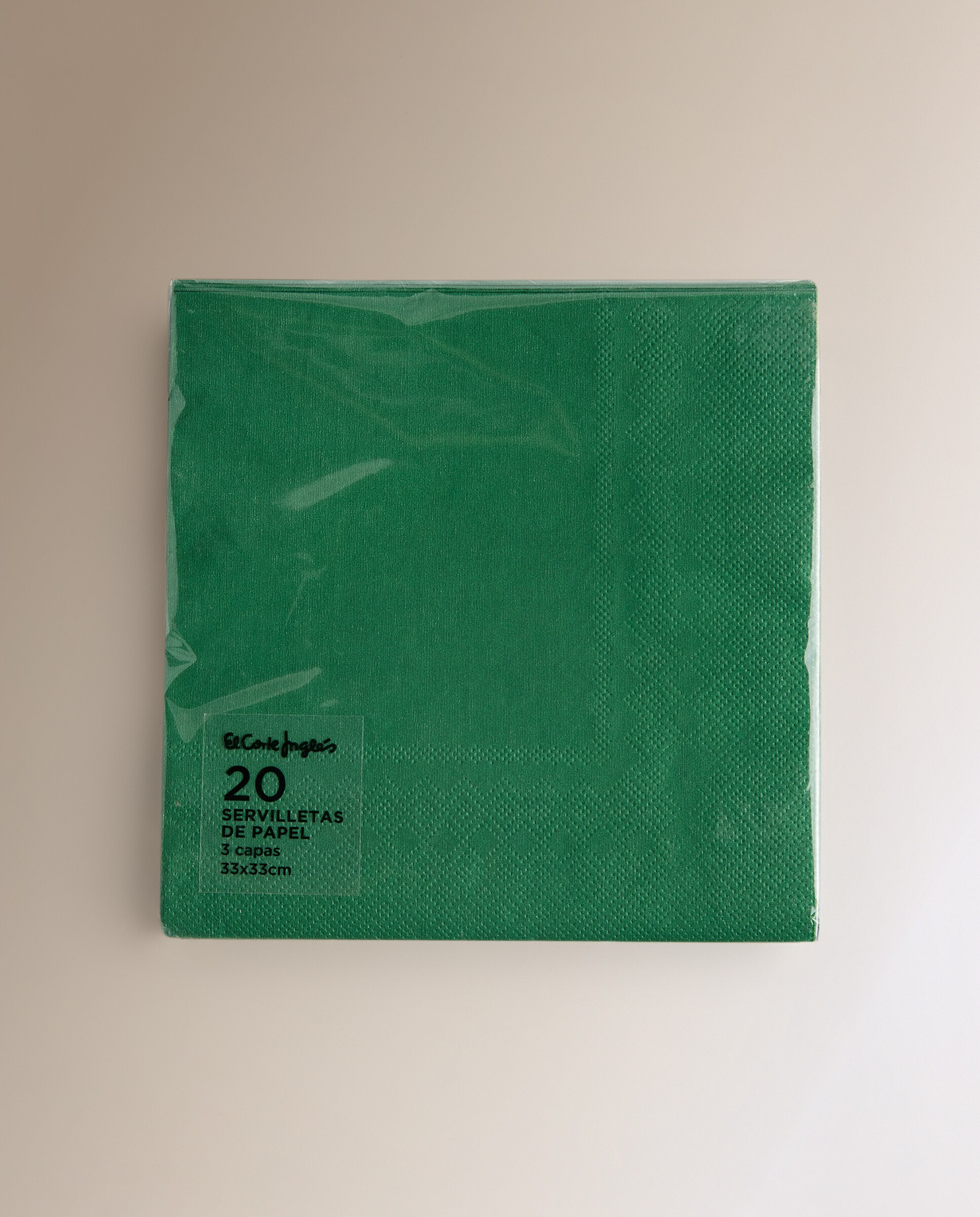Pack de 20 Guardanapos de Papel Jackie Verde-2