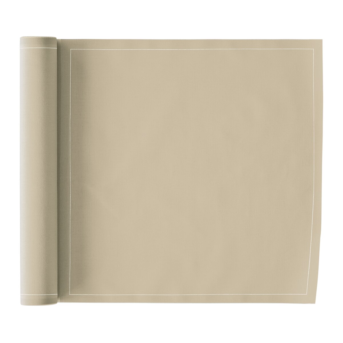 Imagem 0 de Conjunto de 12 Guardanapos de Algodão Pré-Cortados Reutilizáveis Basics 20