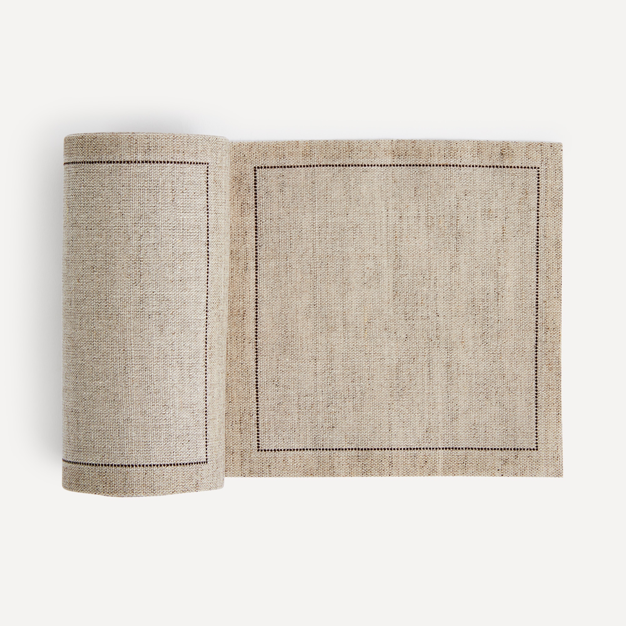 Rollo de 50 servilletas de cocktail Lino My Drap - Natural 11 x 11 cm Natural-1