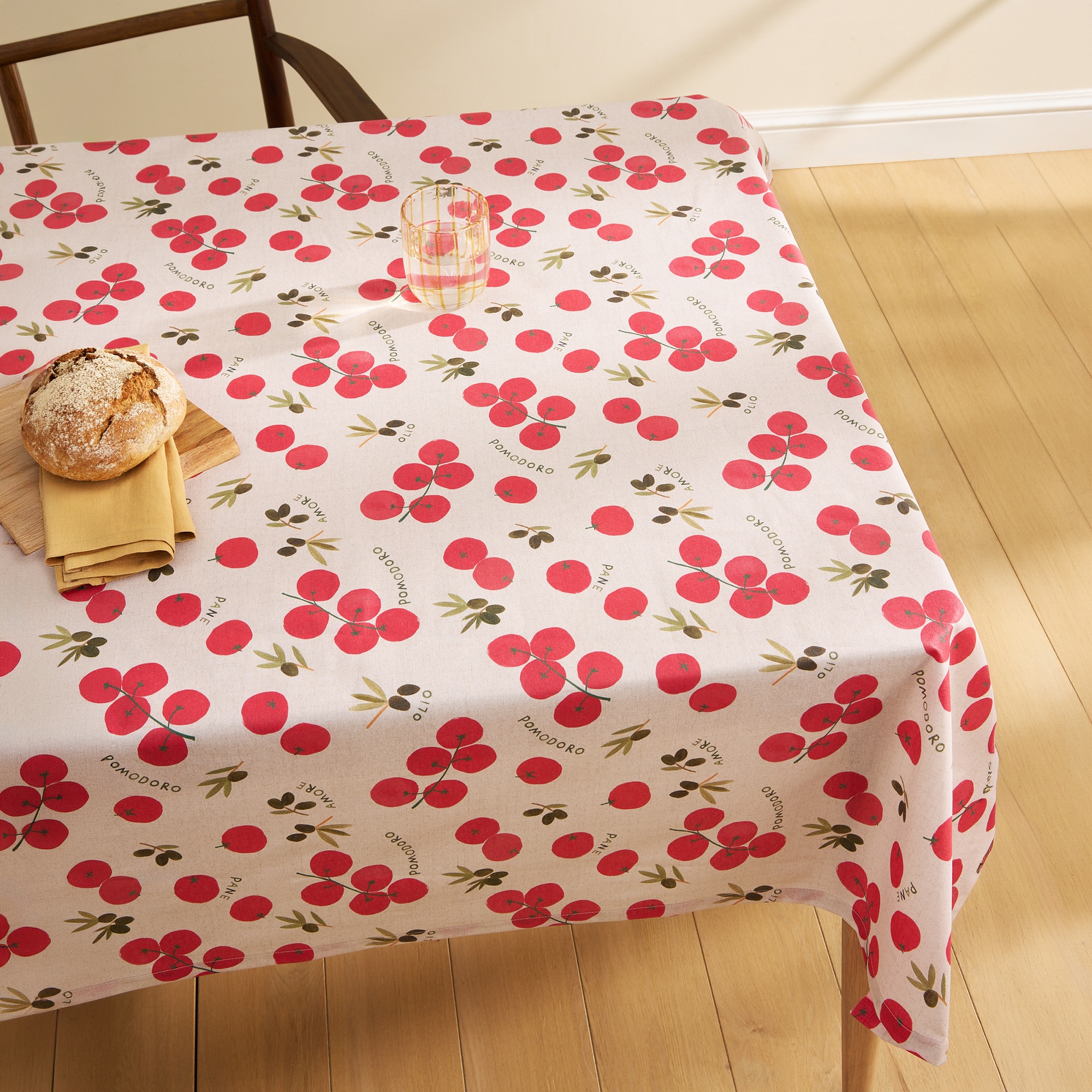 Imagen 0 de Mantel antimanchas resinado Pomodoro