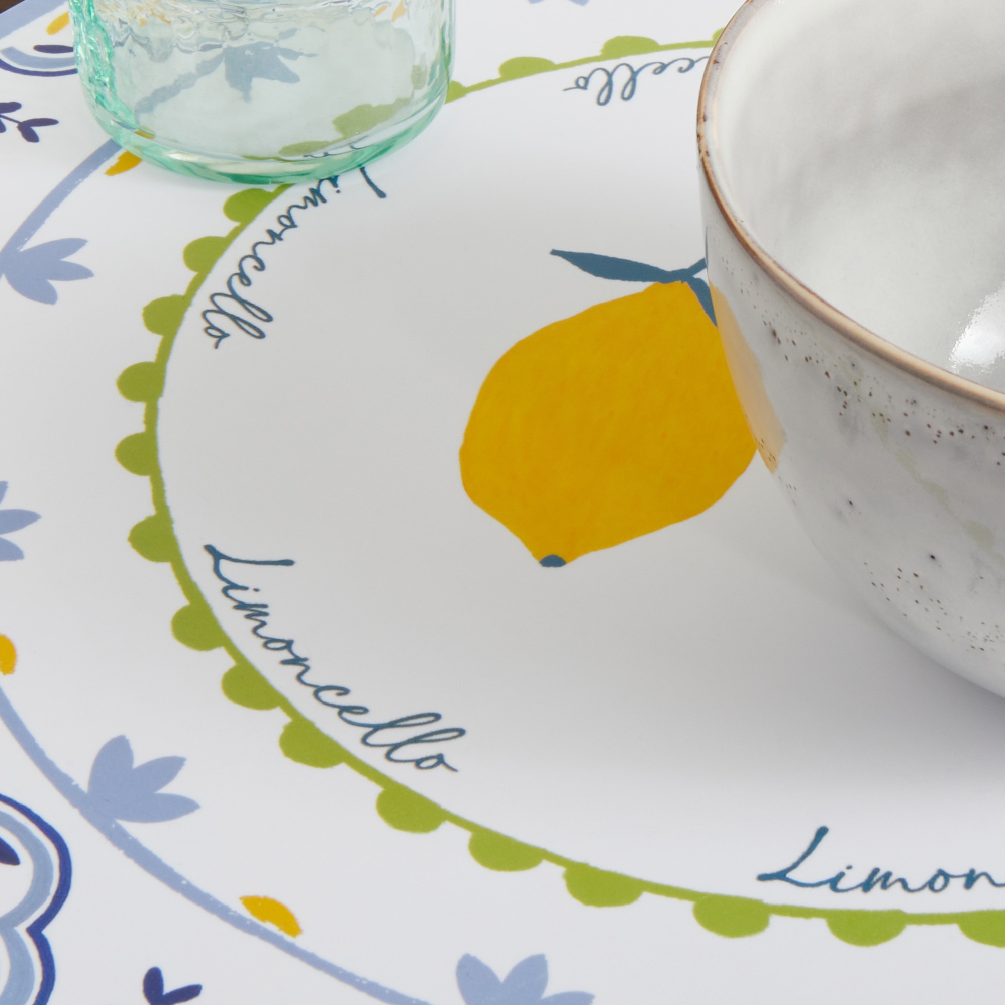 Individual de PVC Citron Basics Amarelo-2