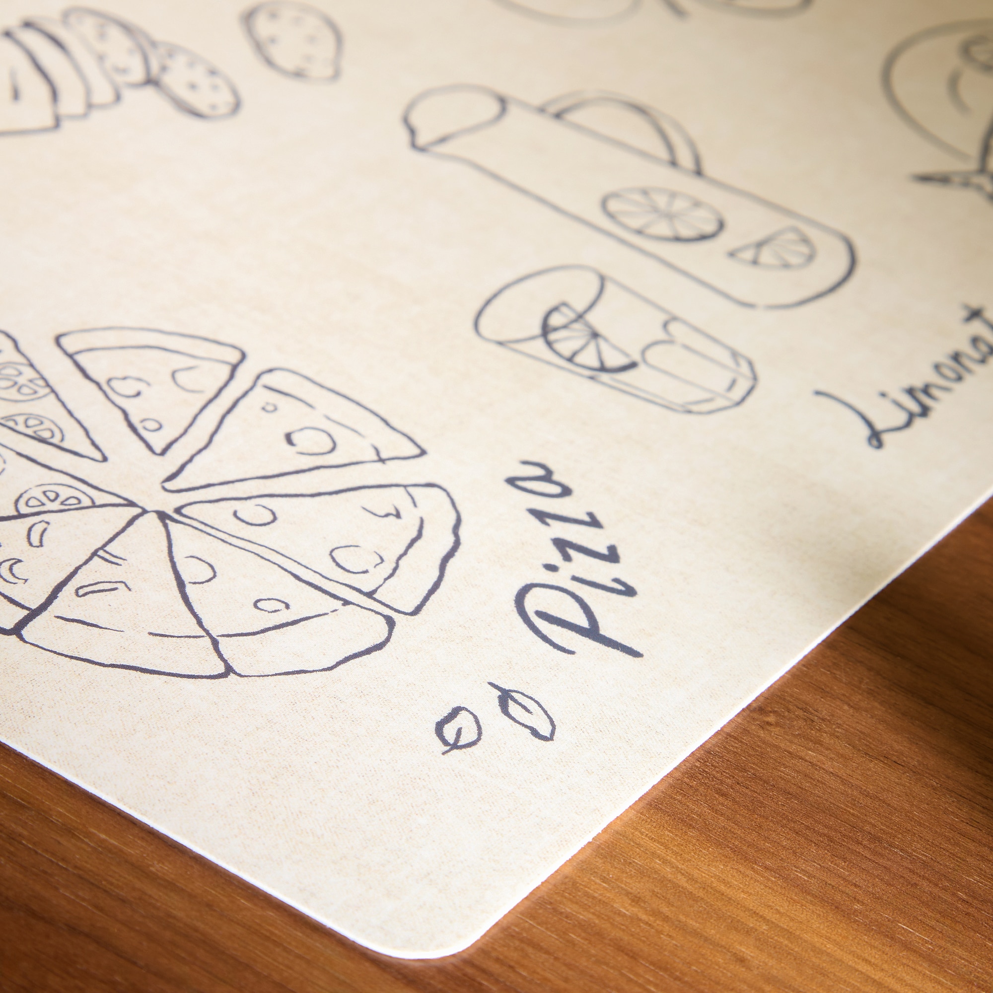 Individual de PVC Dinner Multicolor-3