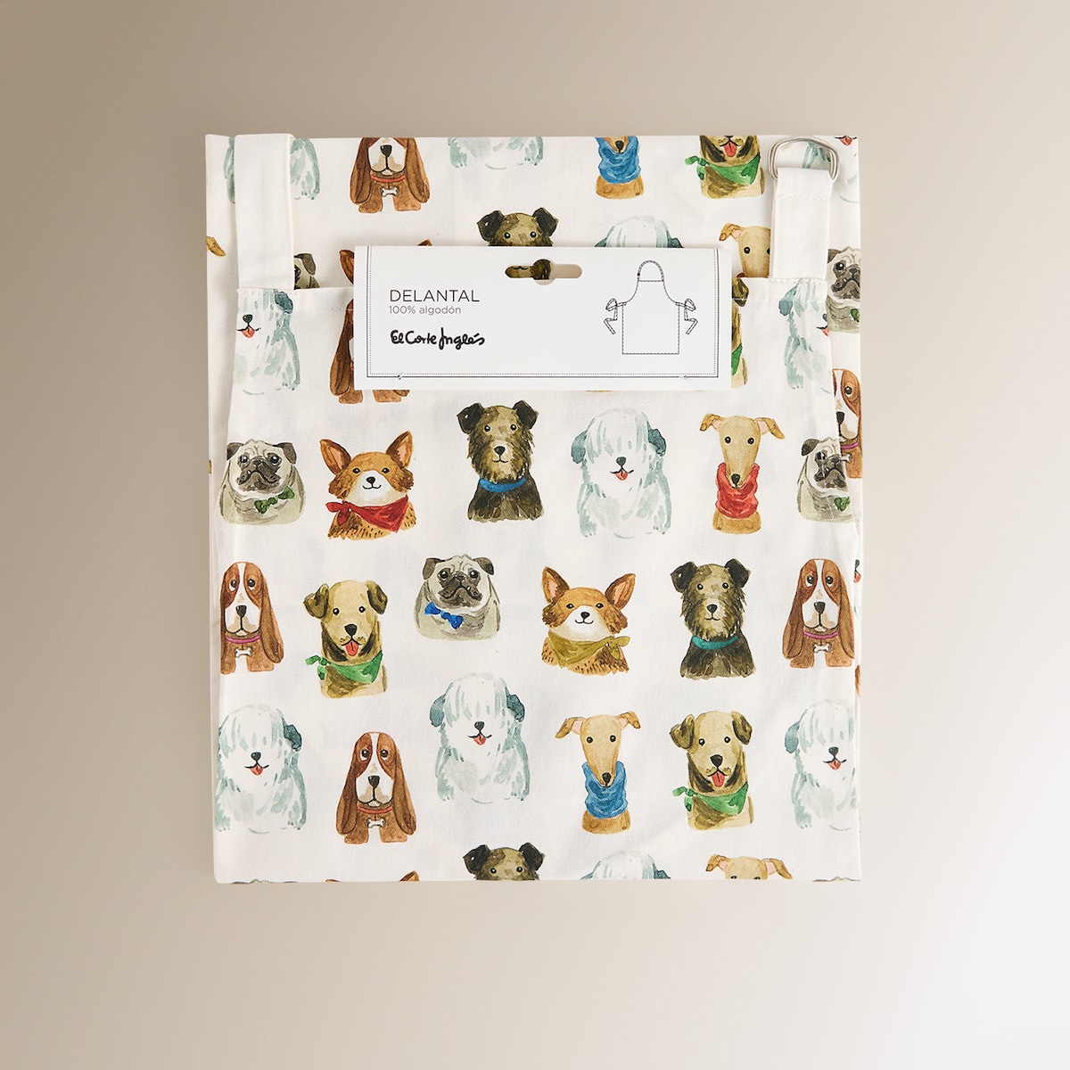 Avental Doggy em Algodão Multicolor-4