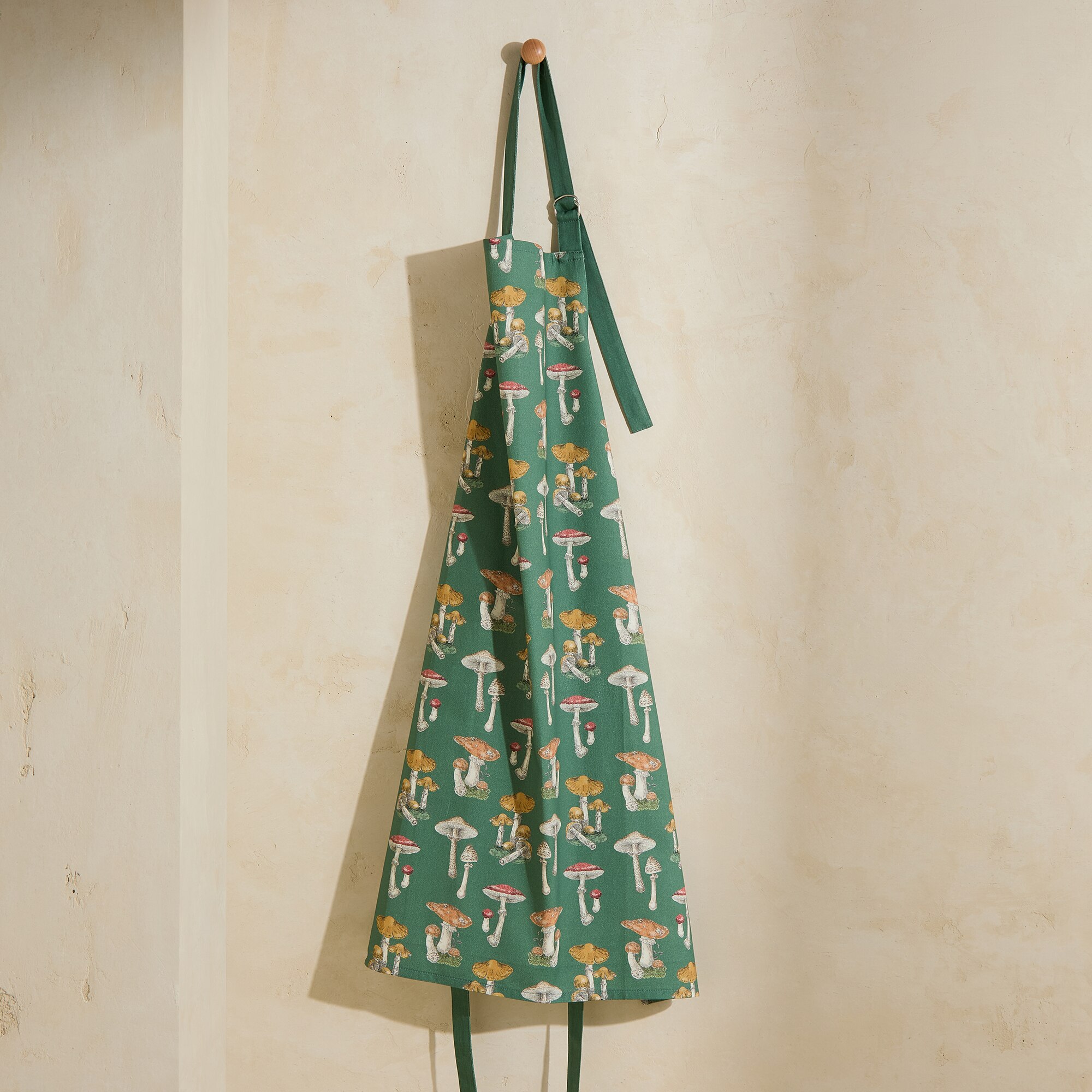 Avental de Algodão Cogumelos Multicolor-1