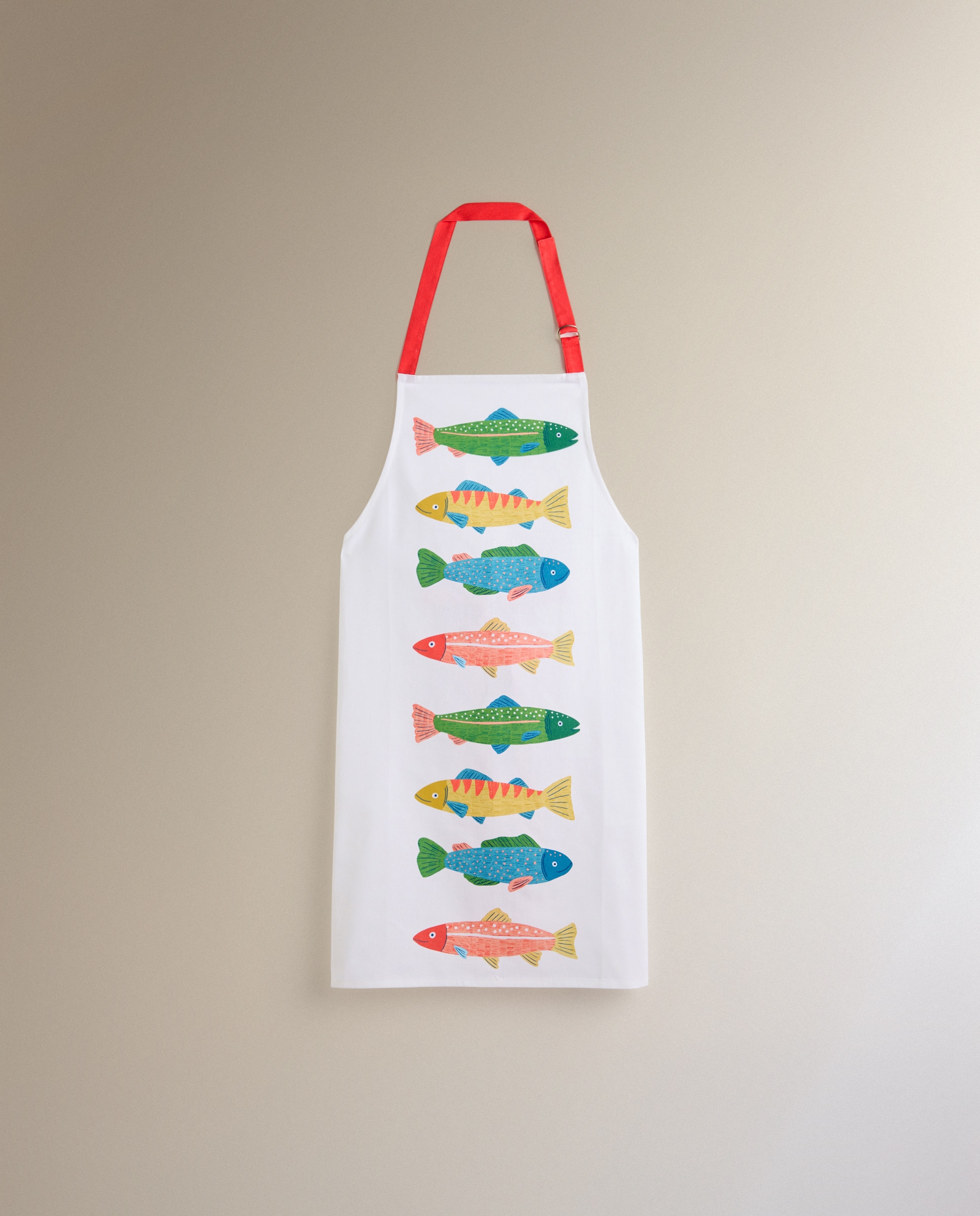 Avental de Algodão Peixes Multicolor-2