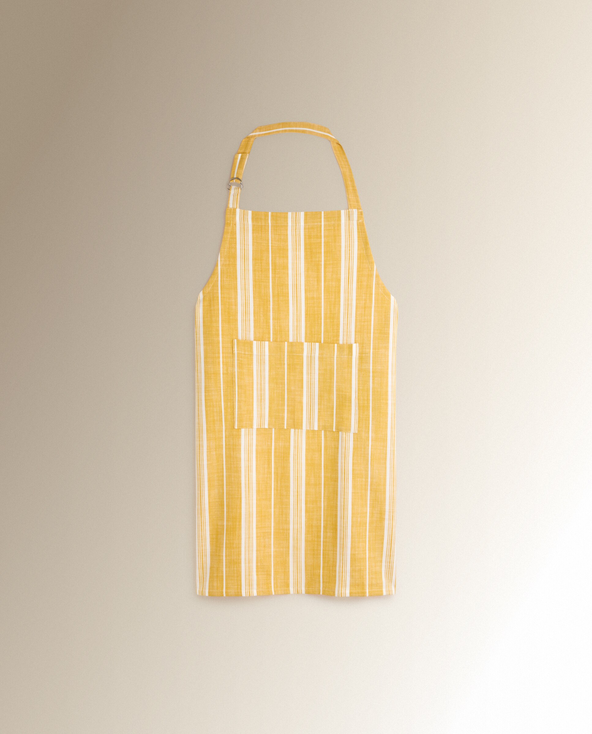 Delantal algodón Raya - Amarillo Amarillo-2