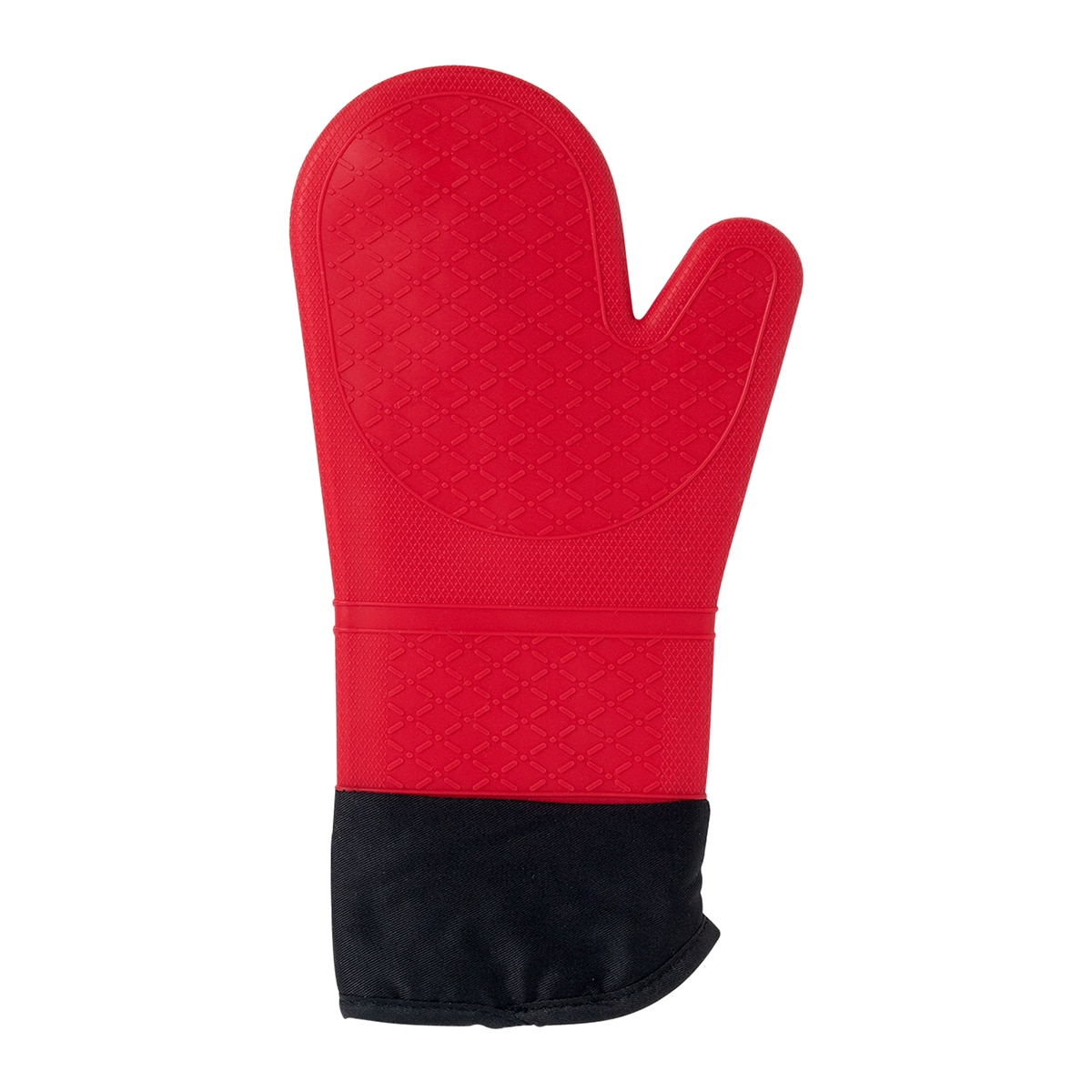 Conjunto de 2 luvas de silicone Grilly II Vermelho-2