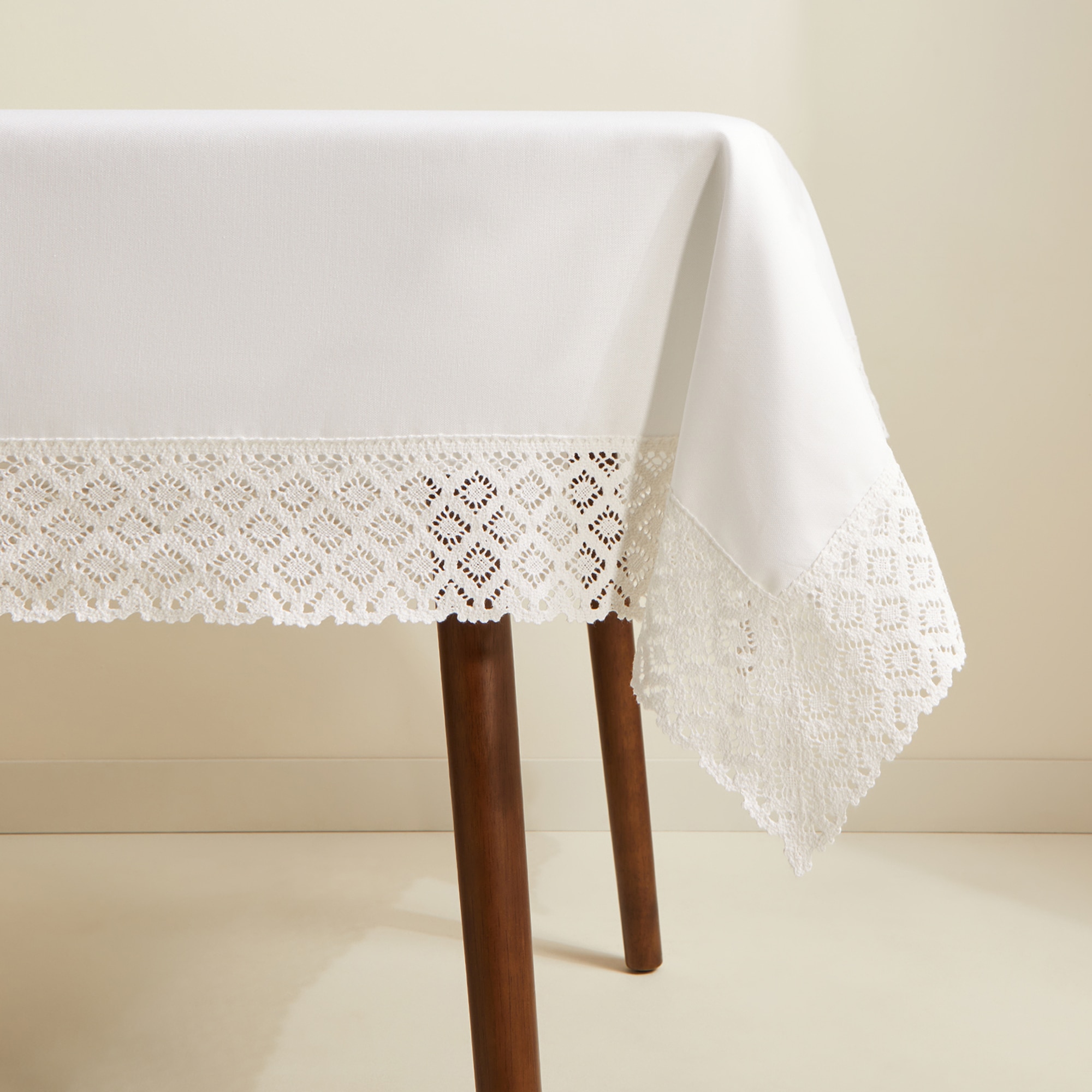 Toalha de mesa Tera Branco-3