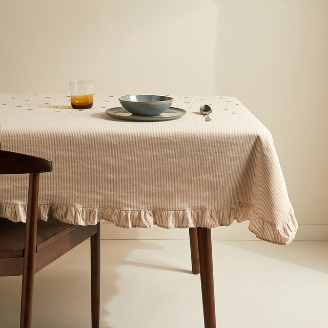 Imagem 0 de Toalha de Mesa de Linho e Algodão Verona