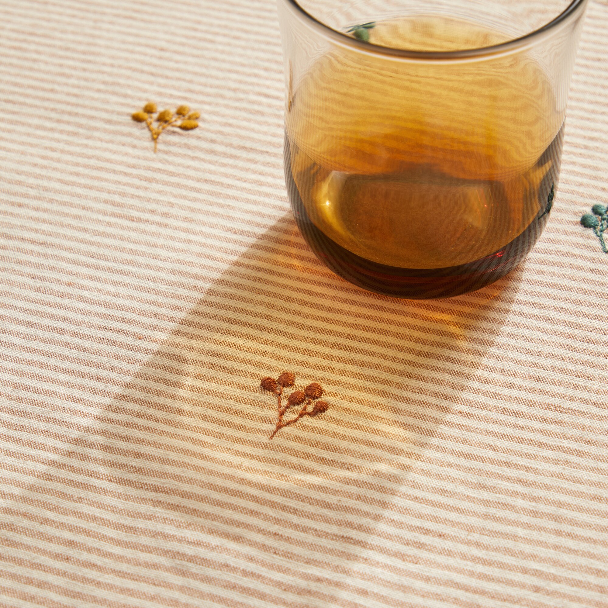 Toalha de Mesa de Linho e Algodão Verona Multicolor-2