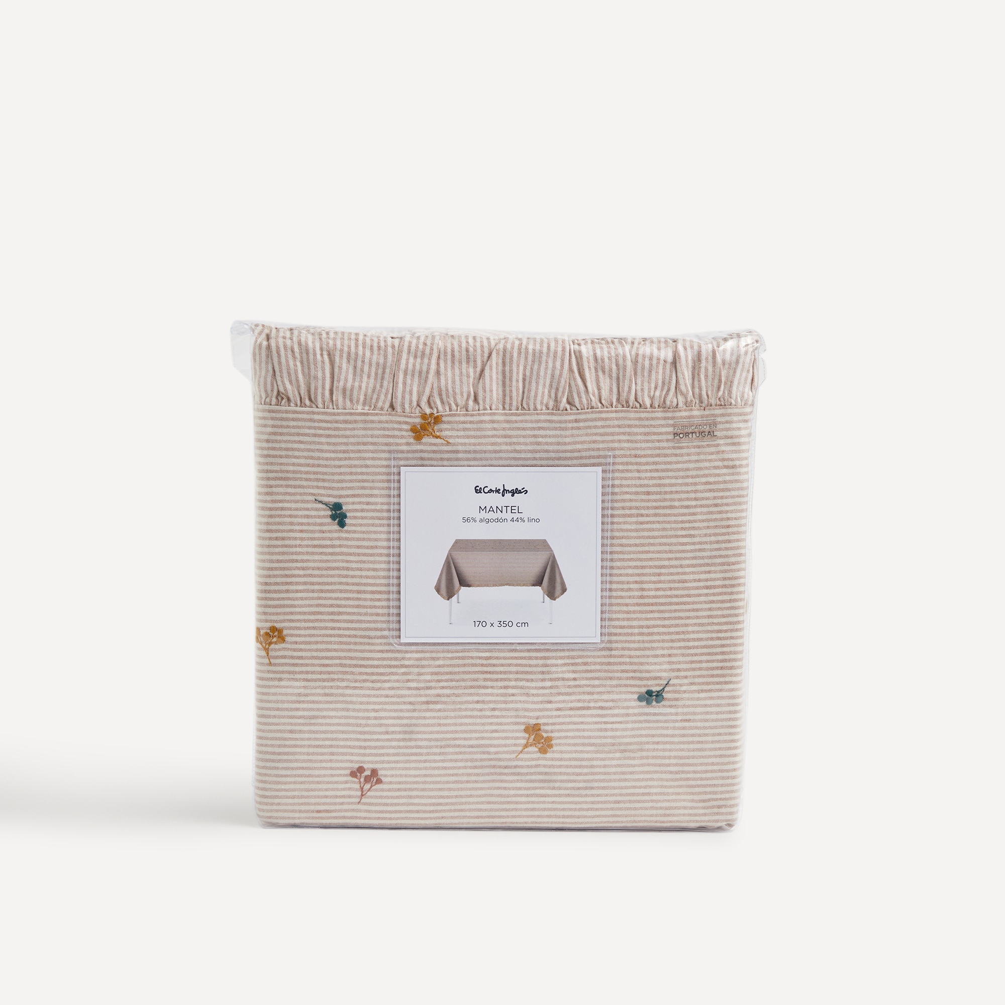 Toalha de Mesa de Linho e Algodão Verona Multicolor-4