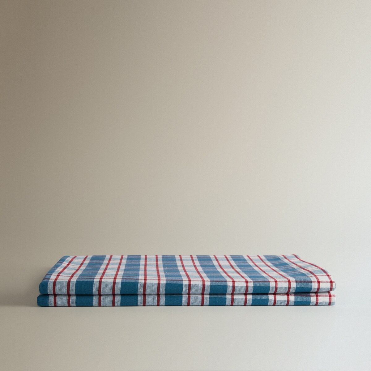 Toalha de Mesa de Algodão Hens Azul-2