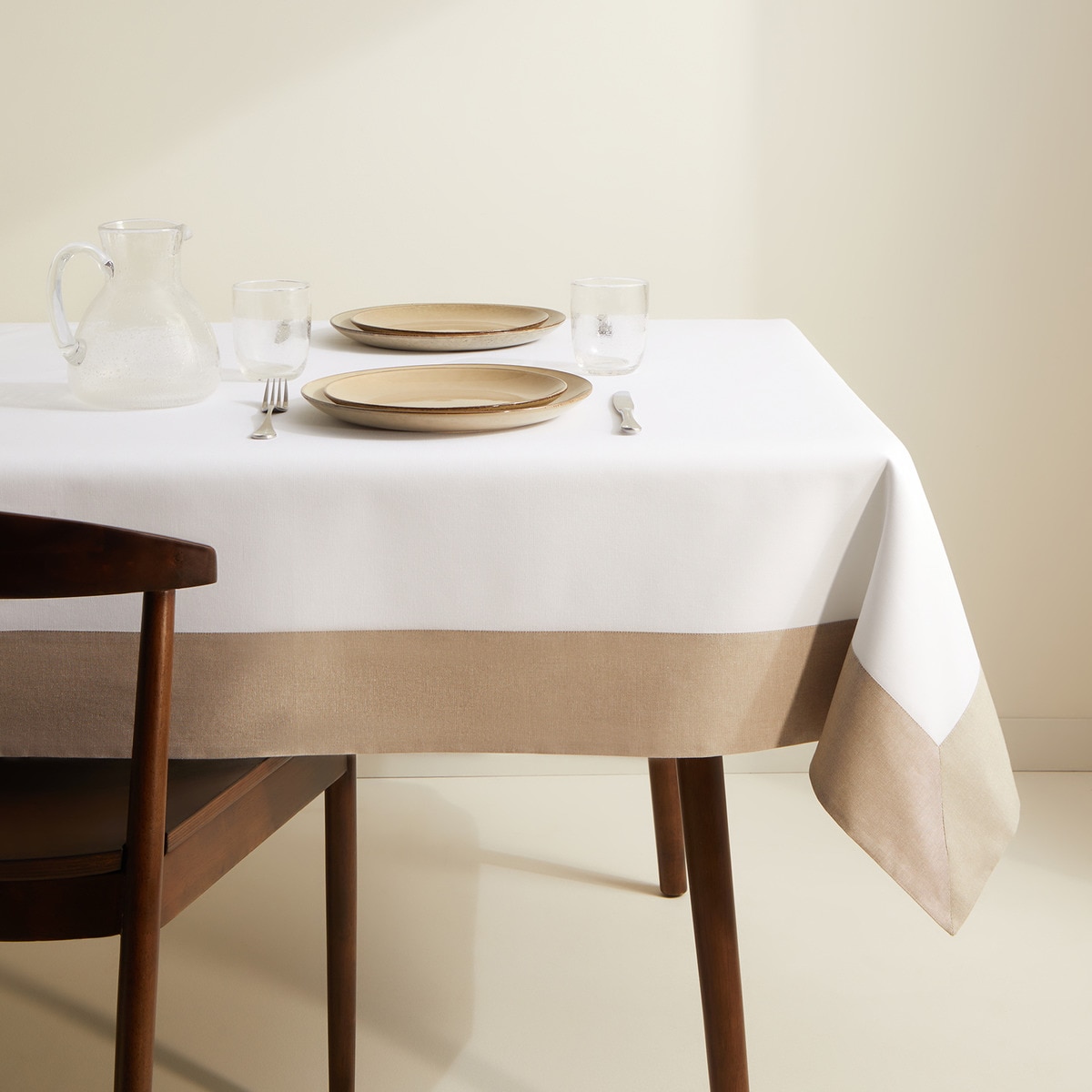 Toalha de mesa Plaine El Corte Inglés Linho-1