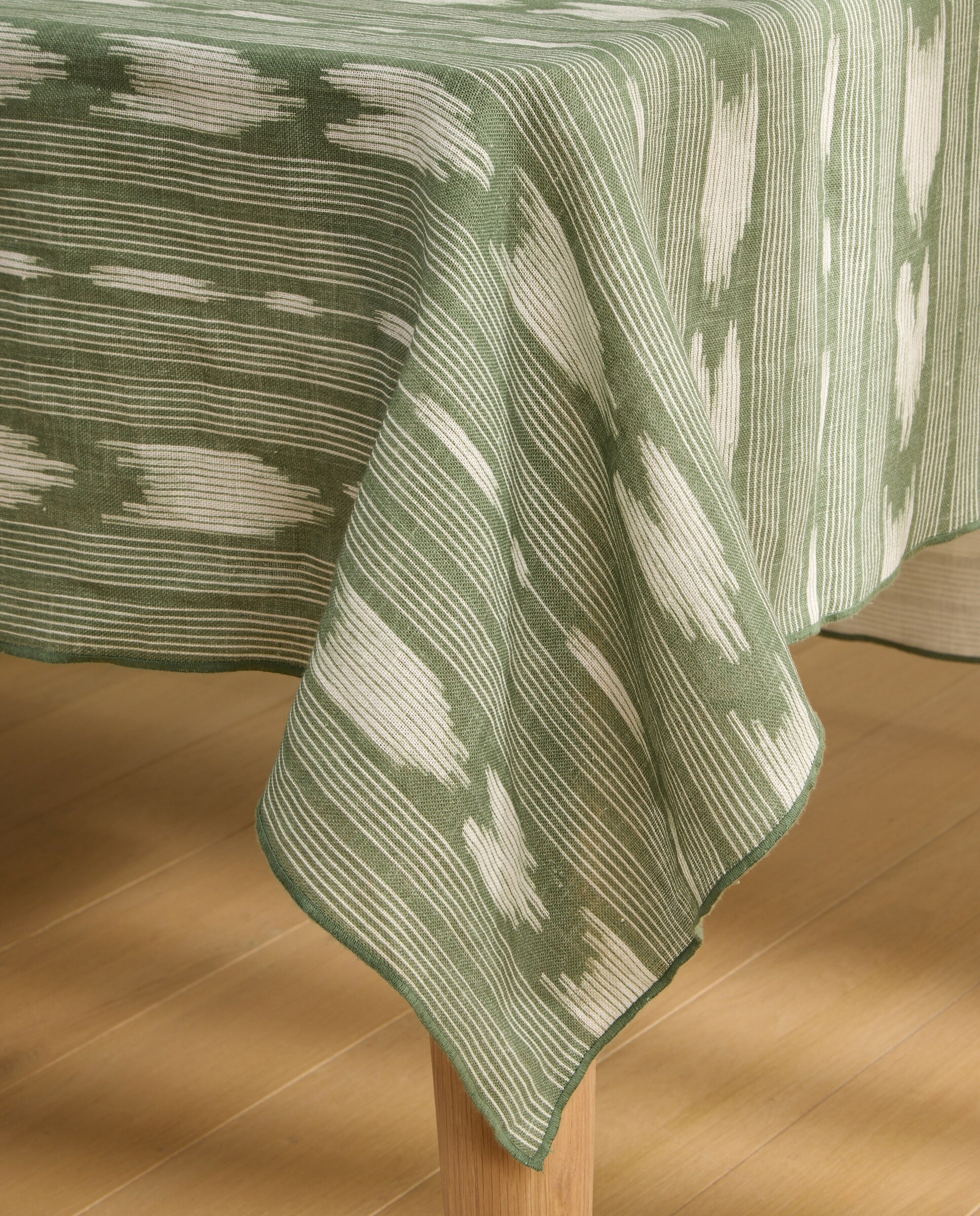 Mantel lino Pollensa - Verde 170 x 350 cm Verde-4