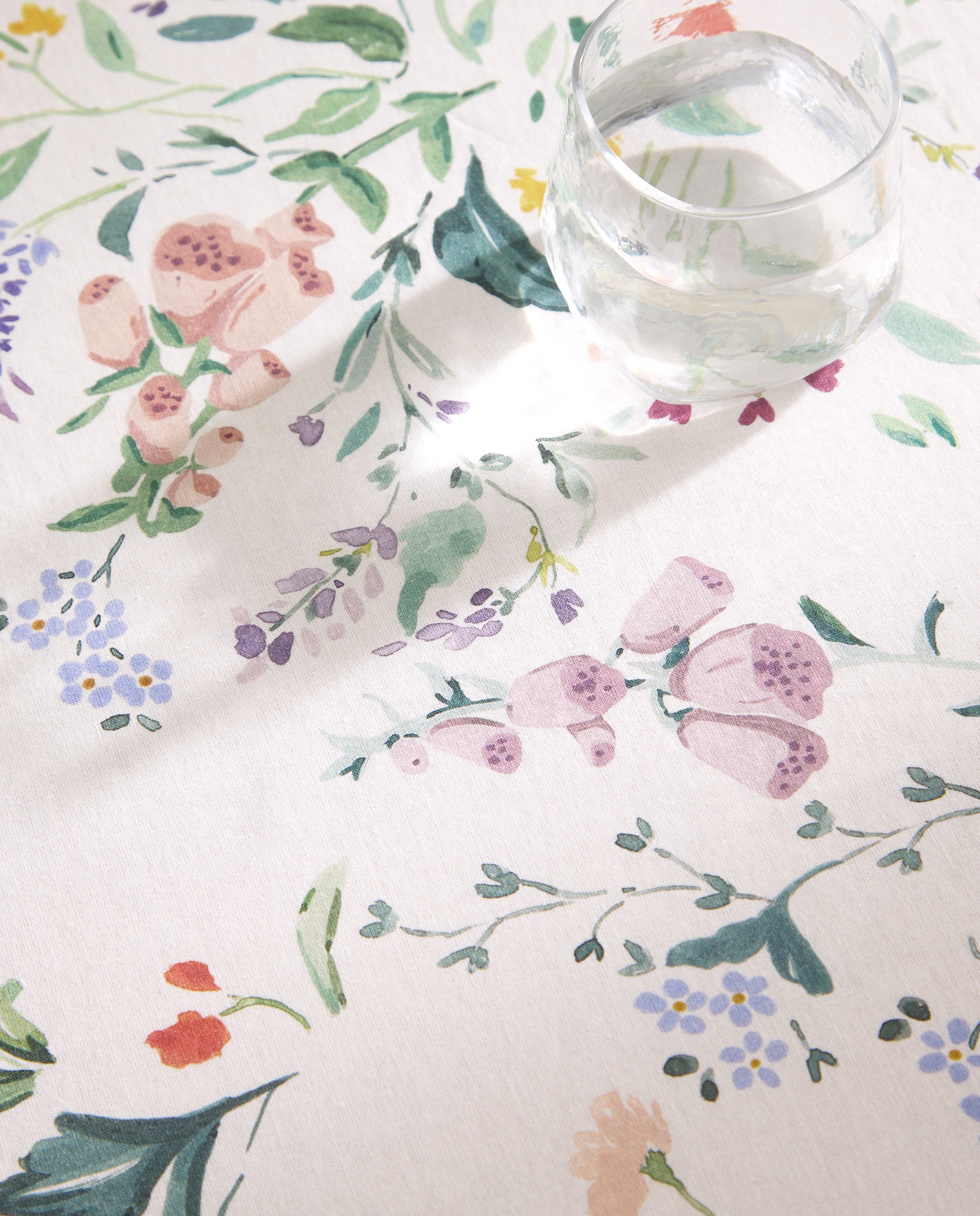 Toalha de Mesa de Algodão Cecile Multicolor-3