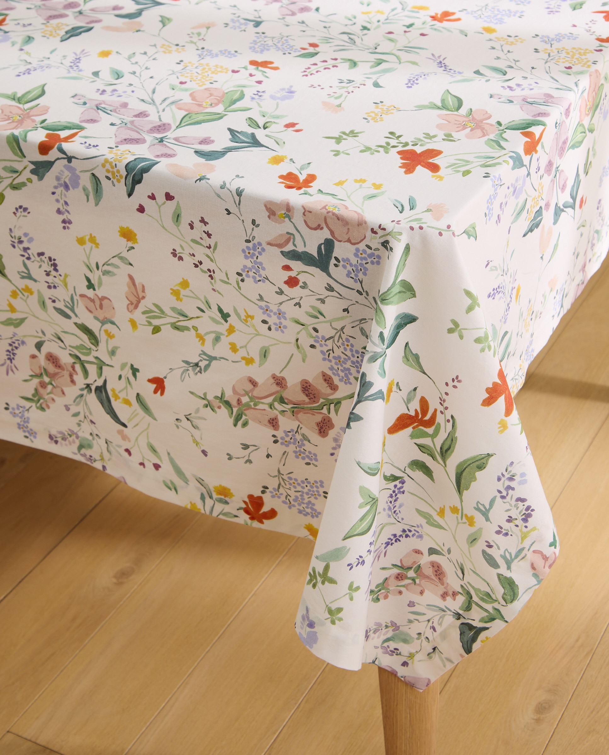 Toalha de Mesa de Algodão Cecile Multicolor-4