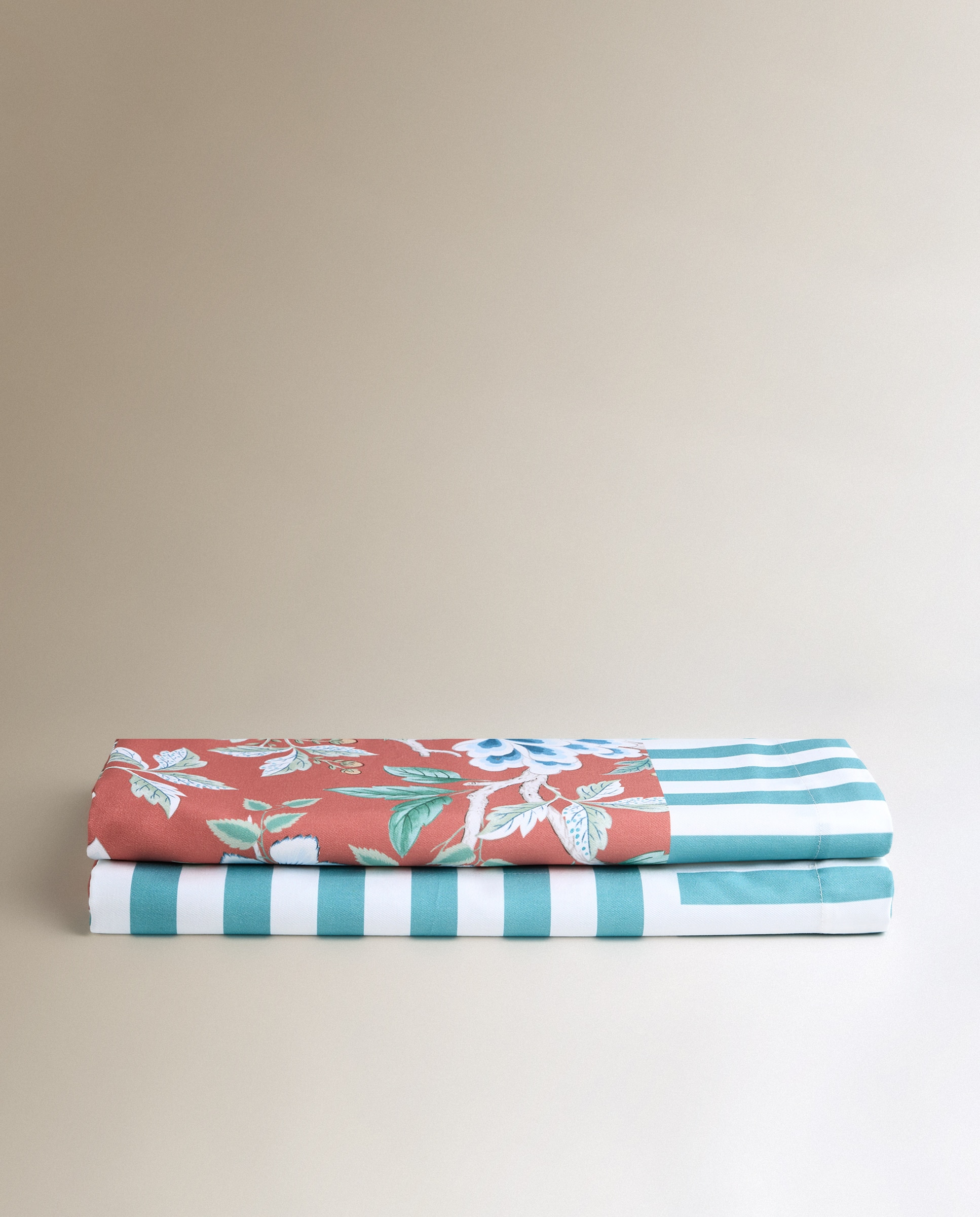 Toalha de Mesa de Algodão Eiren Coral-2