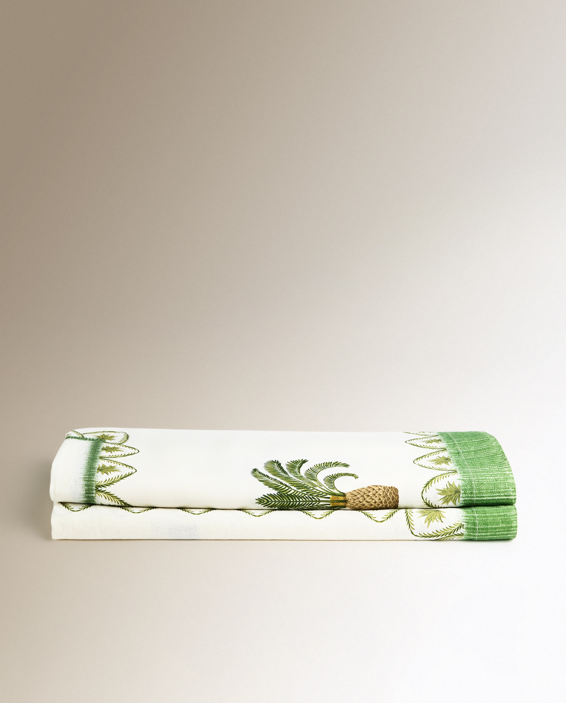 Toalha de Mesa de Algodão e Linho Masai Multicolor-2