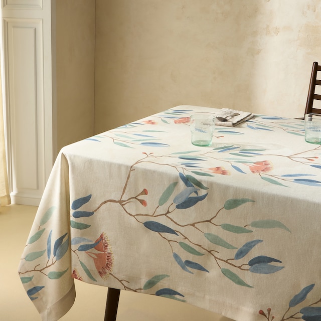 Imagem 0 de Toalha de Mesa de Linho e Algodão Eucali