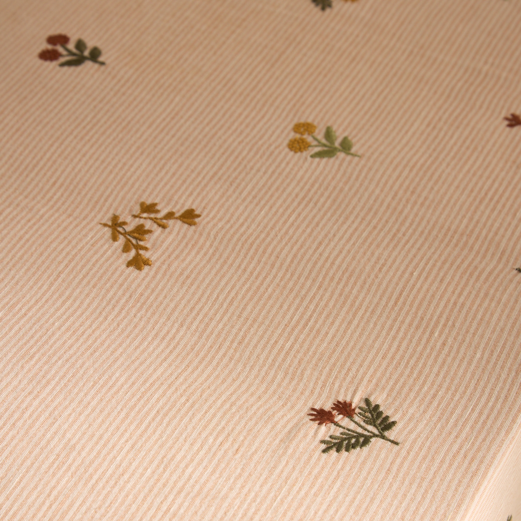 Toalha de Mesa de Algodão e Linho Sienna Cobre-3