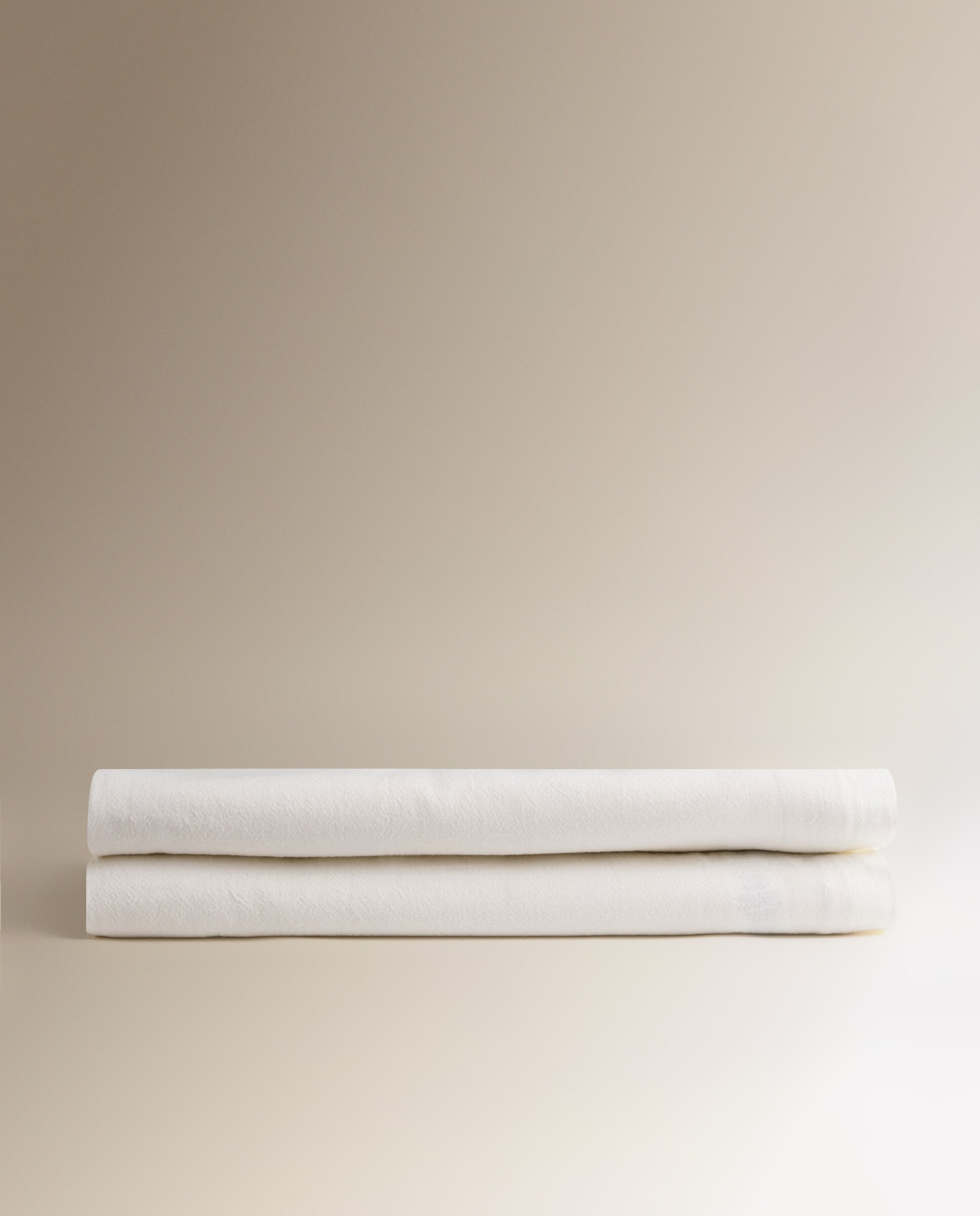 Imagen 2 de Mantel Algodón Lavado - Blanco 170 x 170 cm Blanco