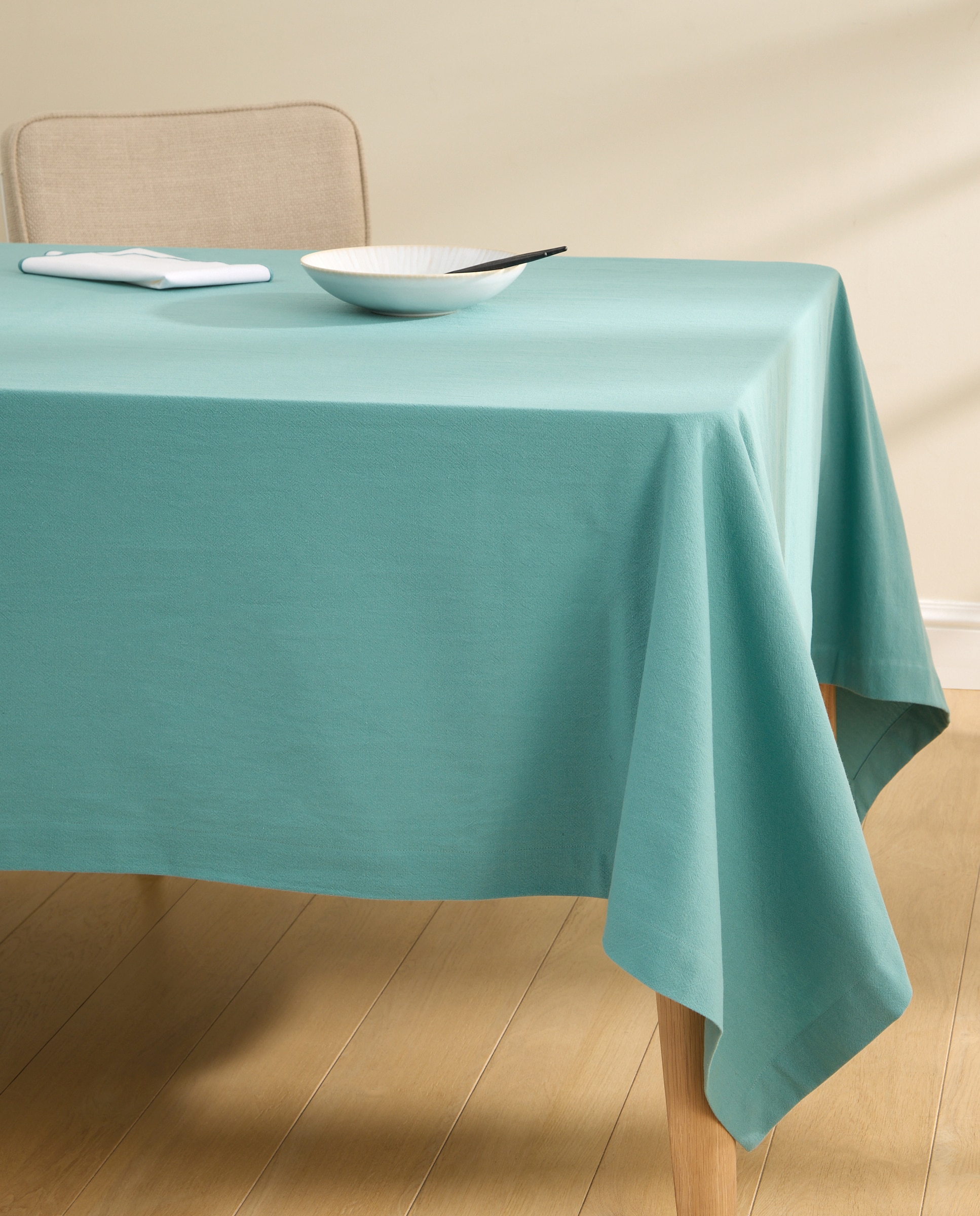 Imagem 0 de Toalha de mesa em algodão lavado