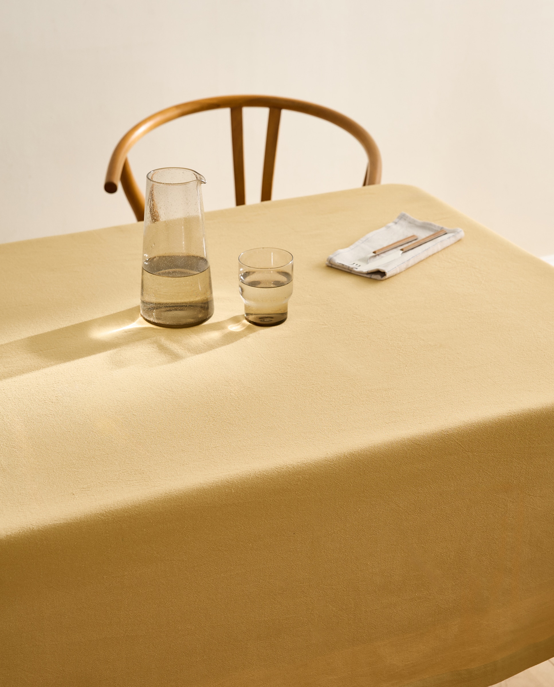 Imagem 0 de Toalha de mesa em algodão lavado
