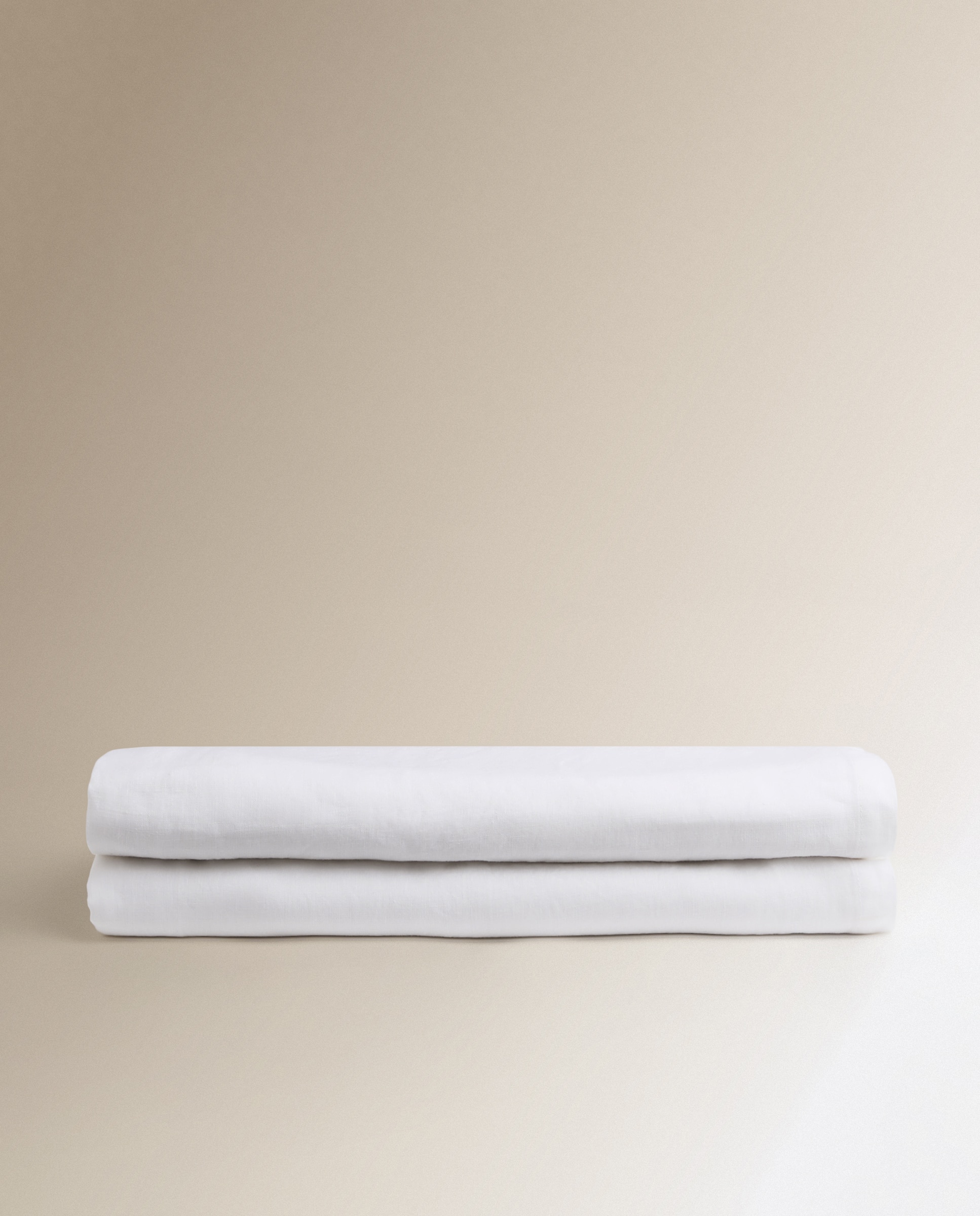 Mantel algodón y lino Vainica - Blanco 170 x 250 cm Blanco-2