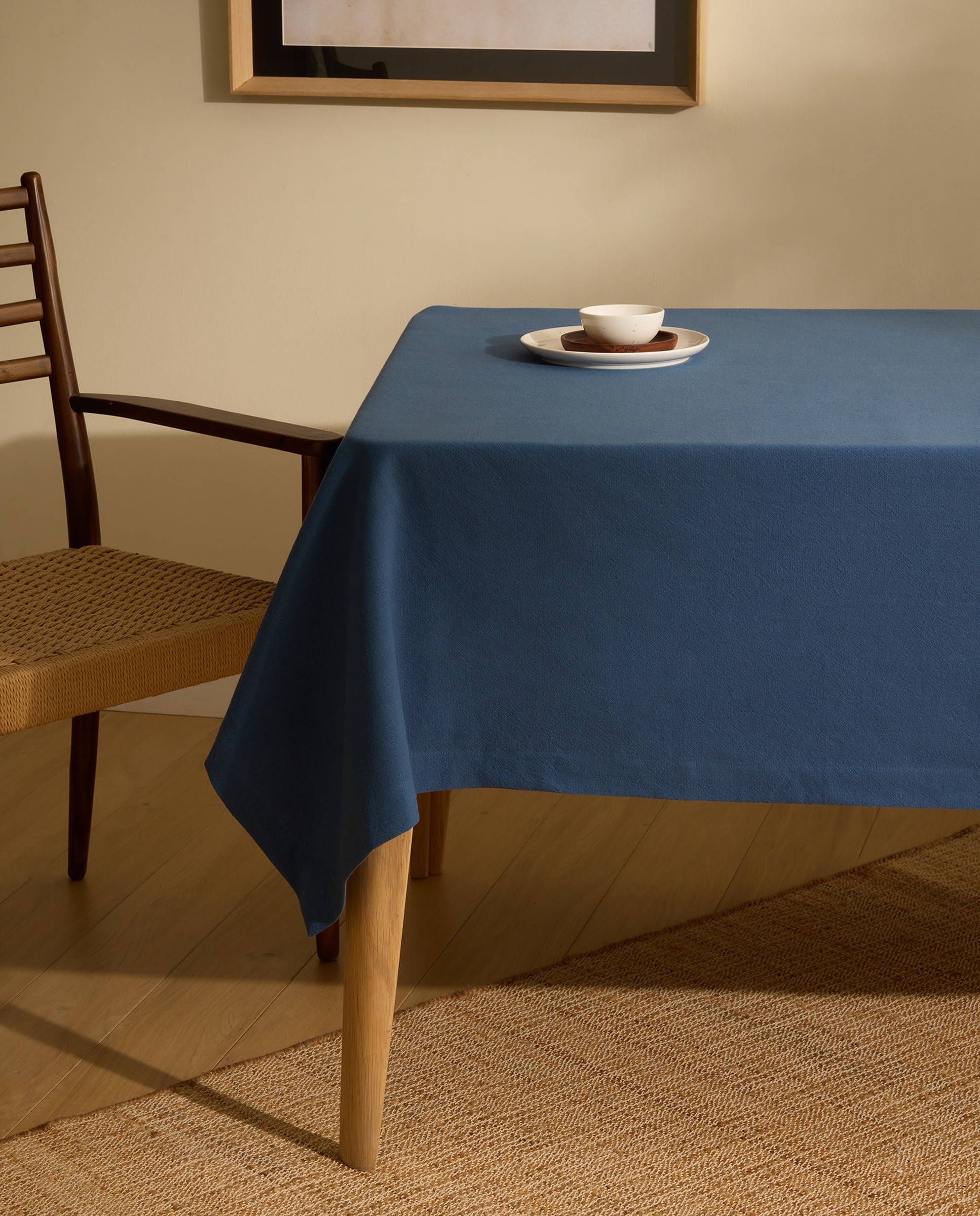 Imagem 0 de Toalha de mesa em algodão lavado