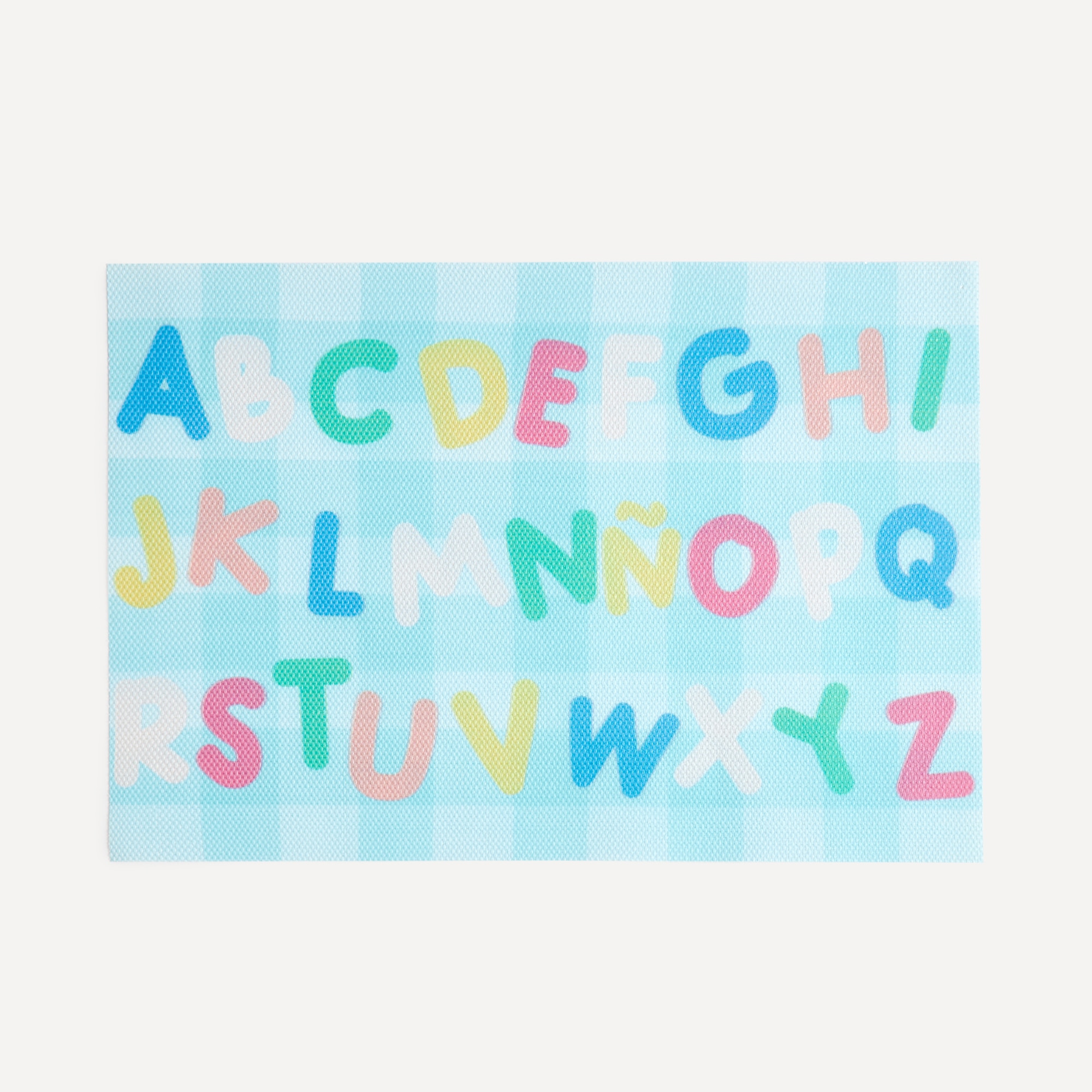 Individual Infantil ABC Azul-4