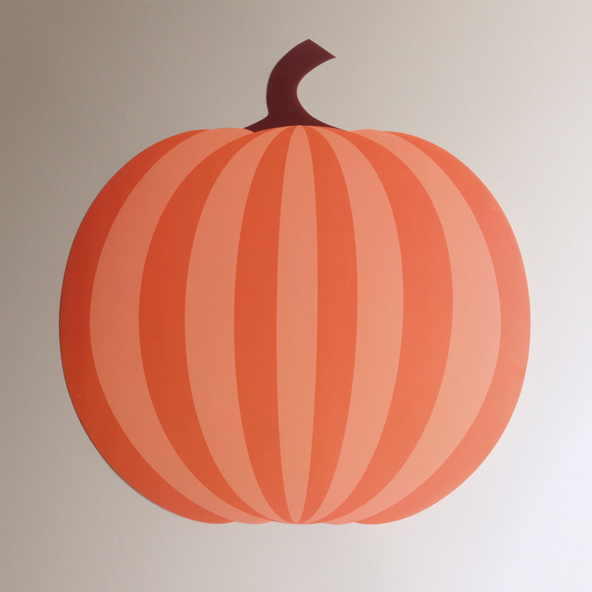 Mantel individual PVC Calabaza - Naranja 38 x 40 cm Naranja-2