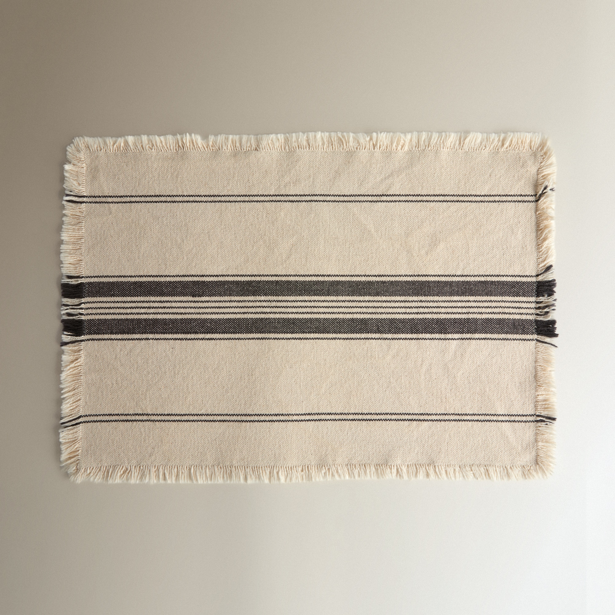 Mantel individual algodón Dumara - Antracita 40 x 50 cm Antracita-2