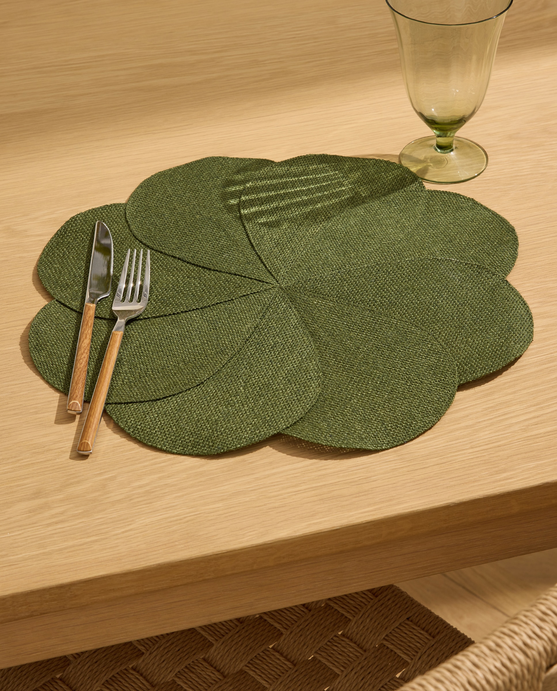 Imagem 0 de Individual Fibras Marinhas Flor