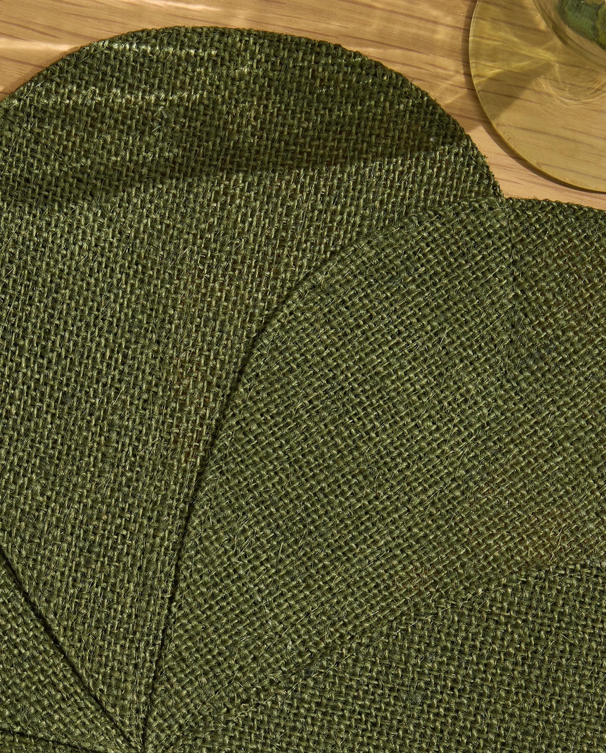 Individual Fibras Marinhas Flor Verde-4