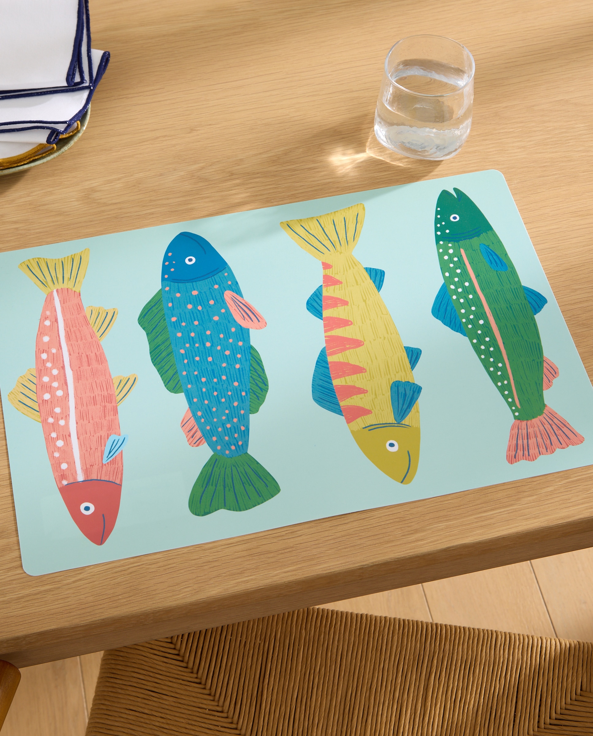 Imagem 0 de Individual de PVC Peixes