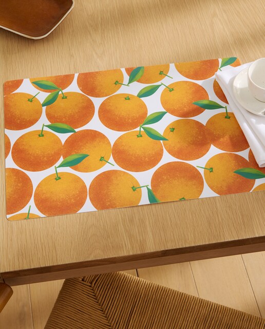 Imagem 0 de Individual de PVC Laranjas