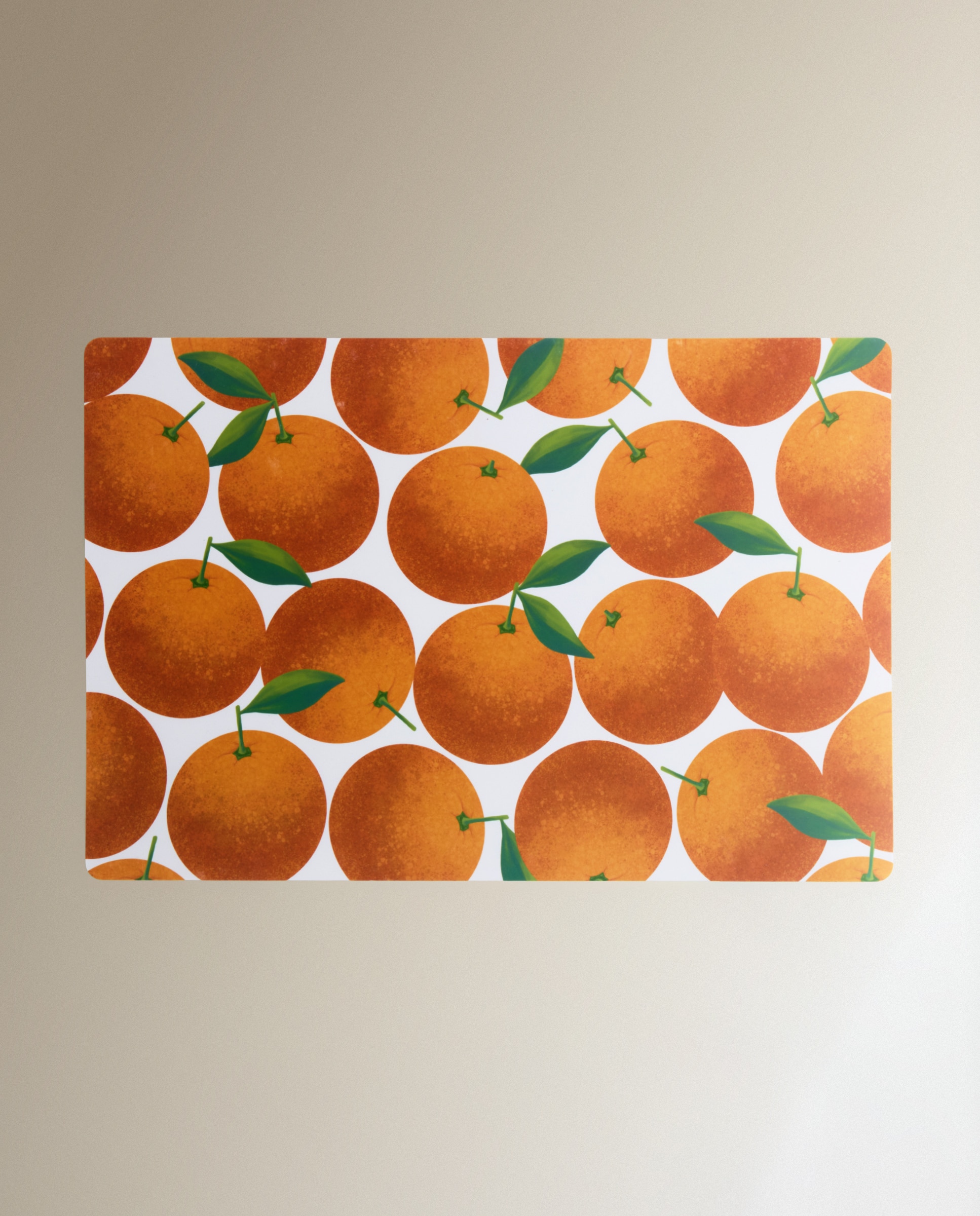 Individual de PVC Laranjas Laranja-2