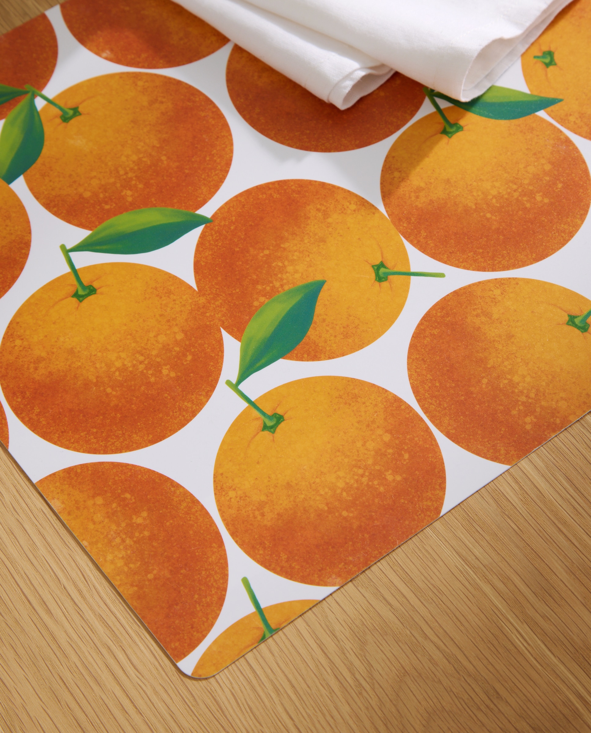 Individual de PVC Laranjas Laranja-3