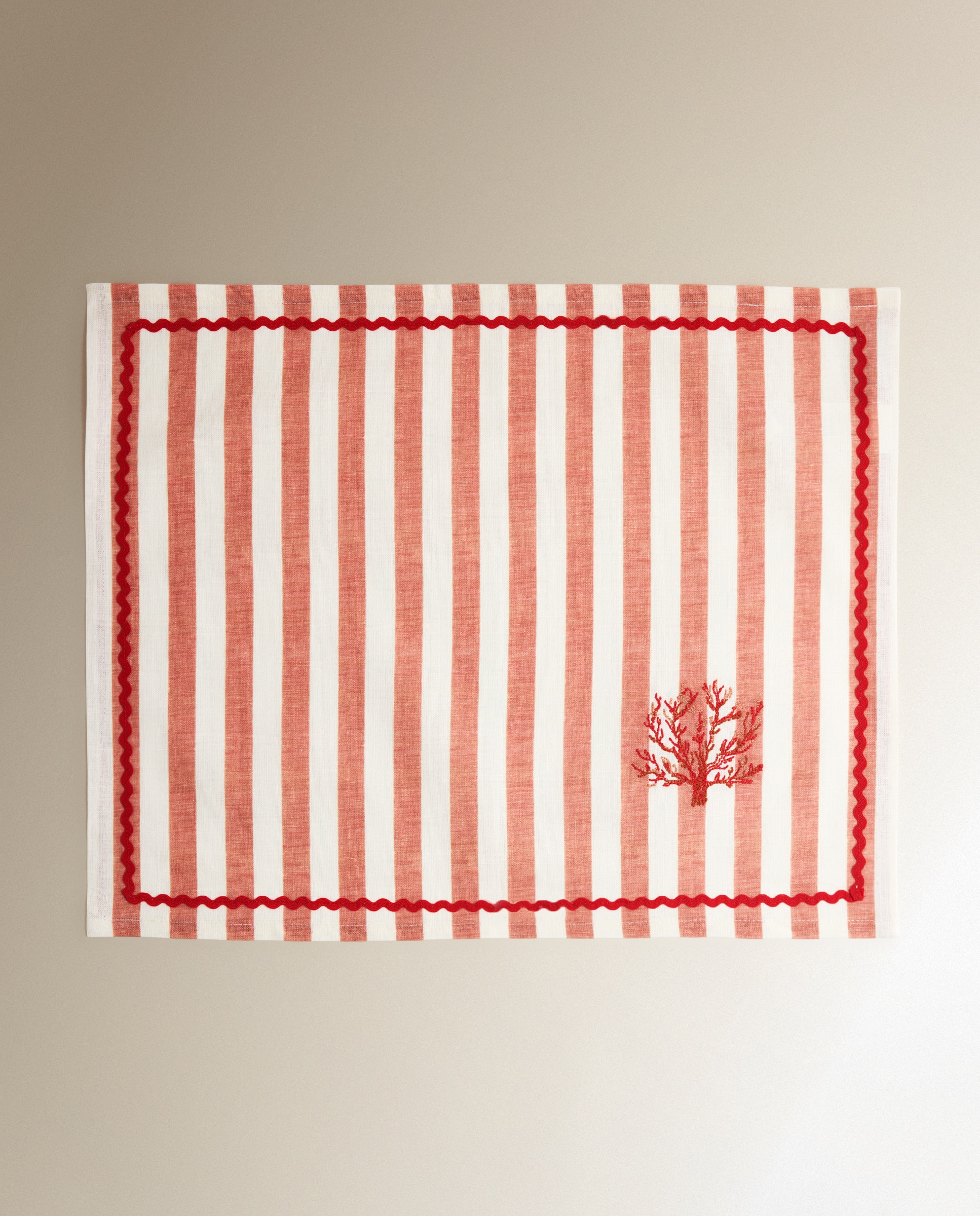 Individual de Algodão Colva Coral-2