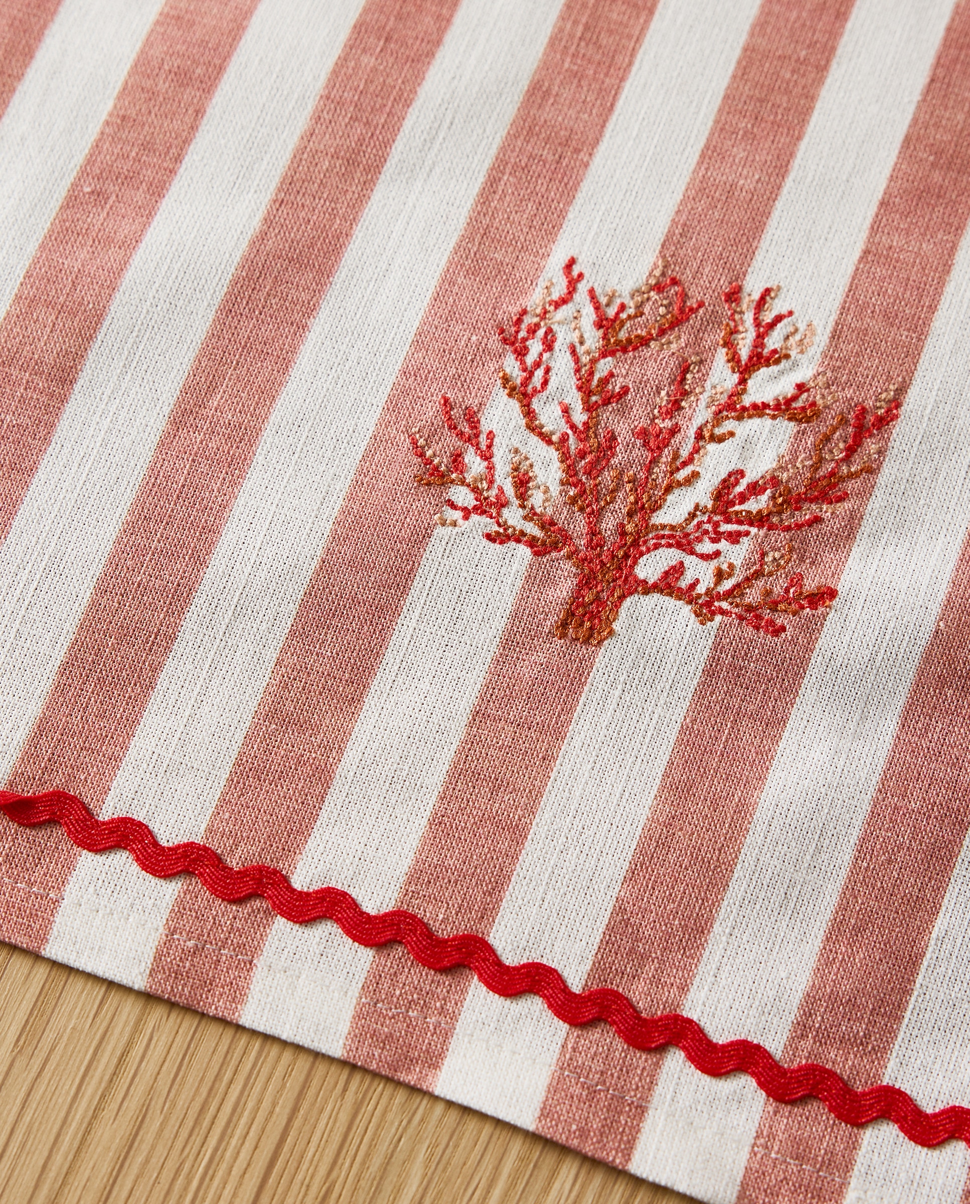 Individual de Algodão Colva Coral-3