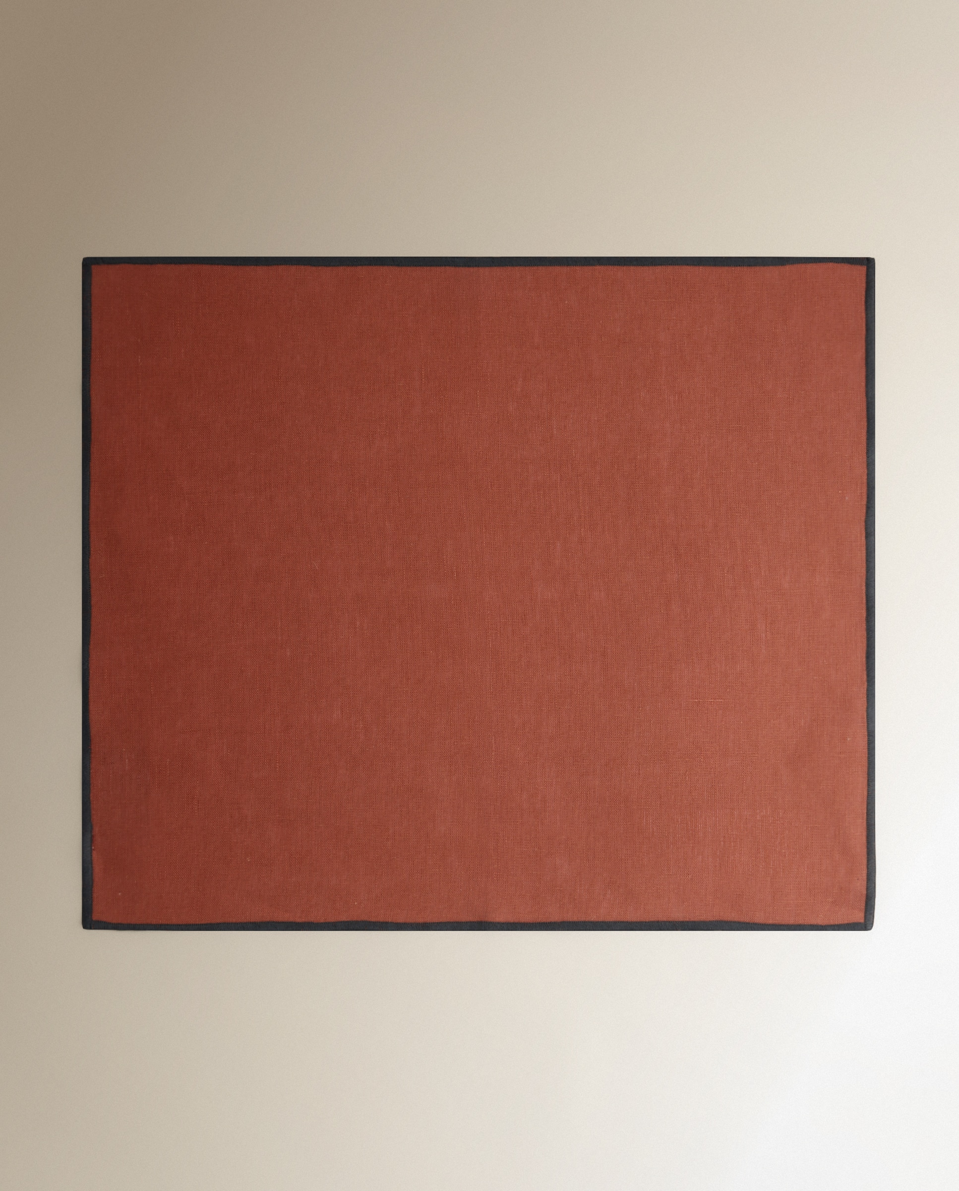 Conjunto de 2 Individuais de Linho Net Cobre-2