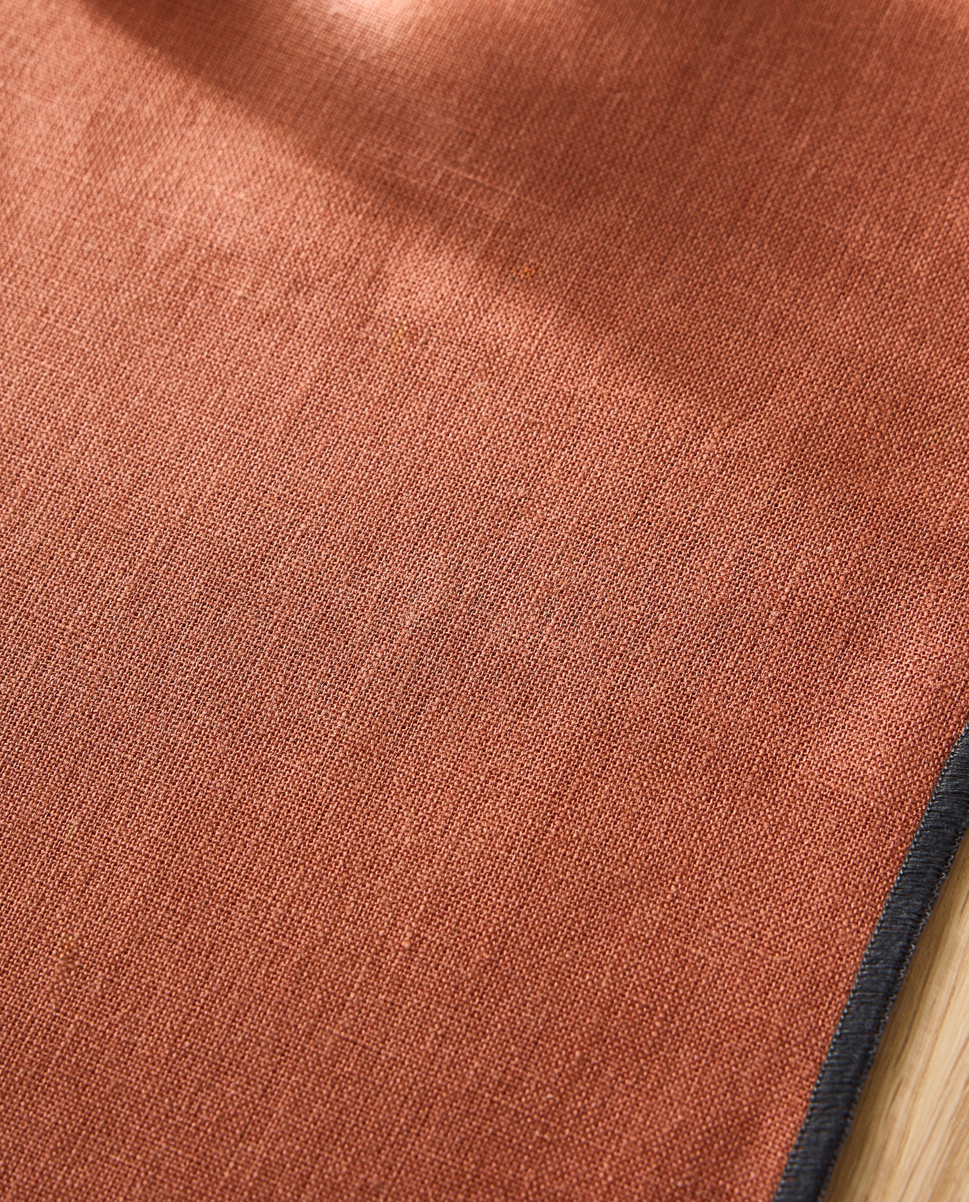 Conjunto de 2 Individuais de Linho Net Cobre-3