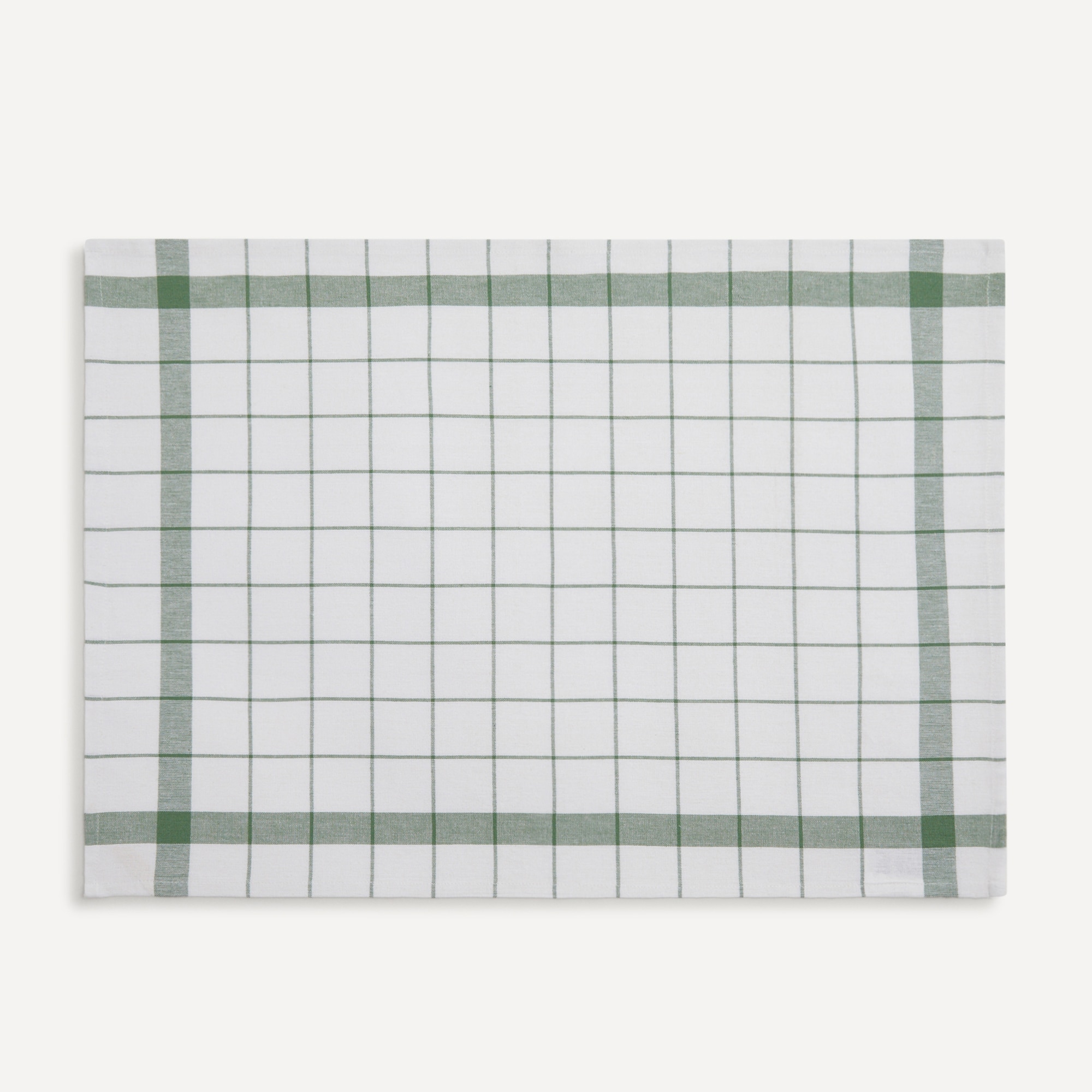 Set de 2 paños de cocina sarga de algodón Basic II Nuestro Mejor Precio - El Corte Inglés Verde-4