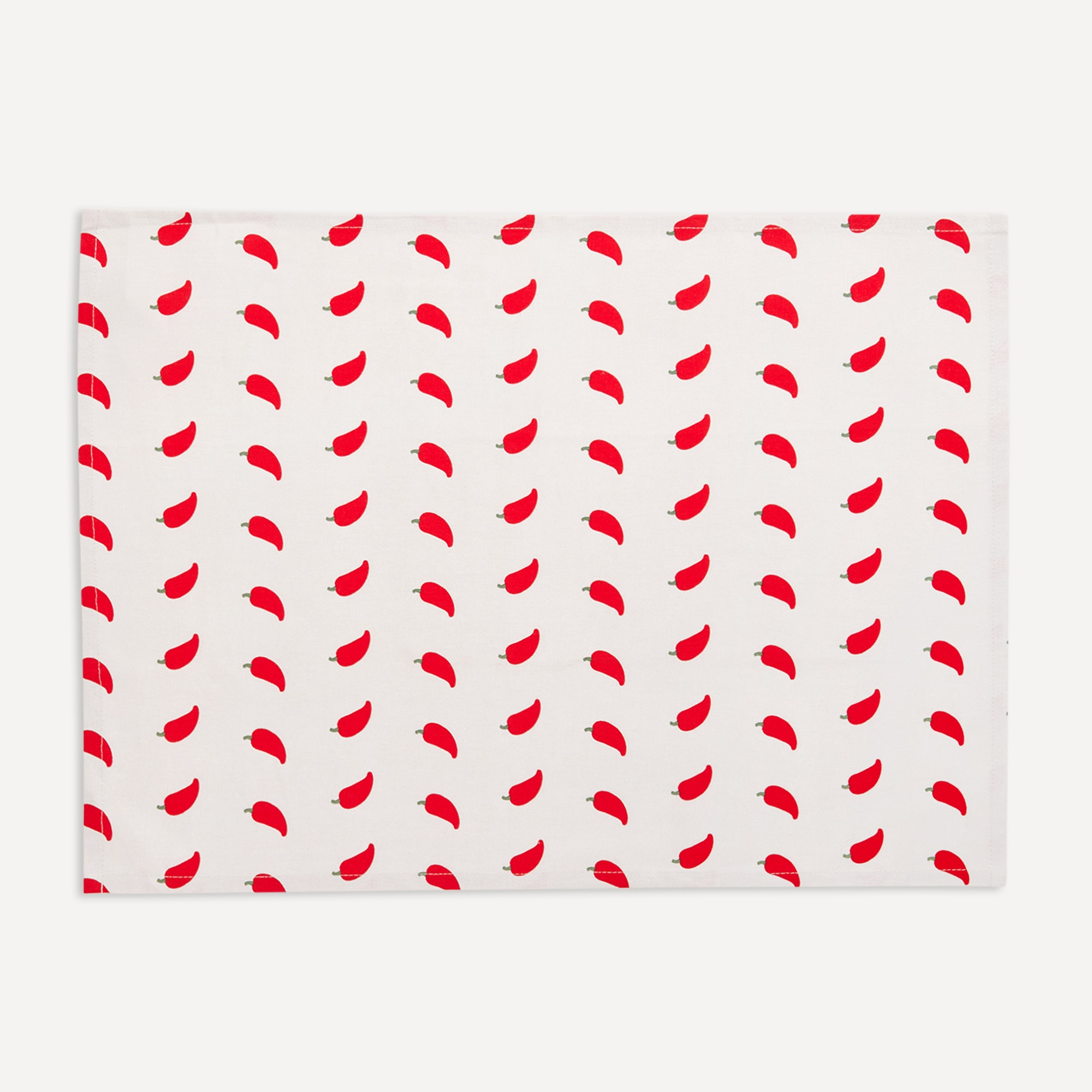 Conjunto de 2 Panos de Cozinha em Algodão Vegetais Multicolor-2